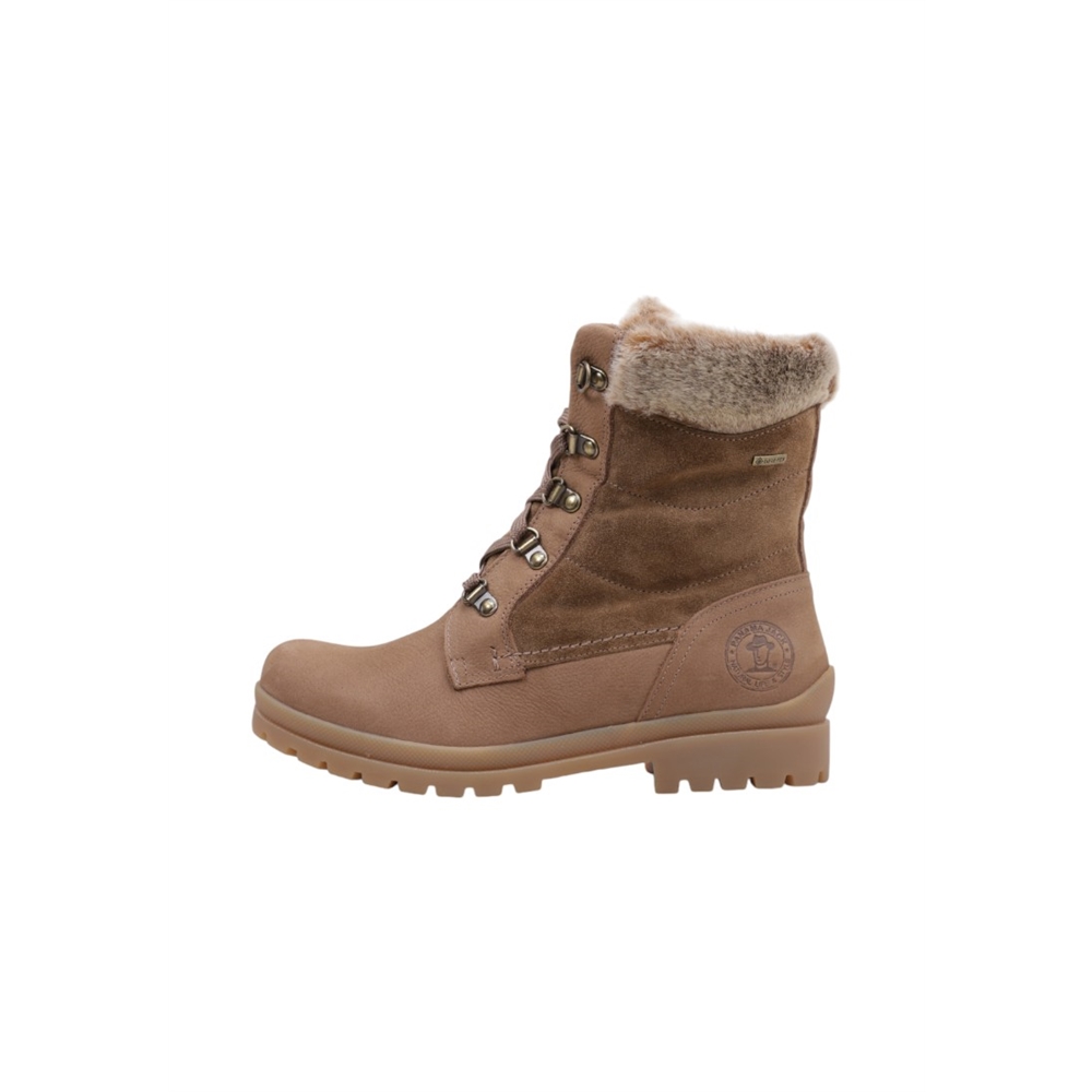 Panama Jack TUSCANI GTX Botas Planas Mujer Taupe