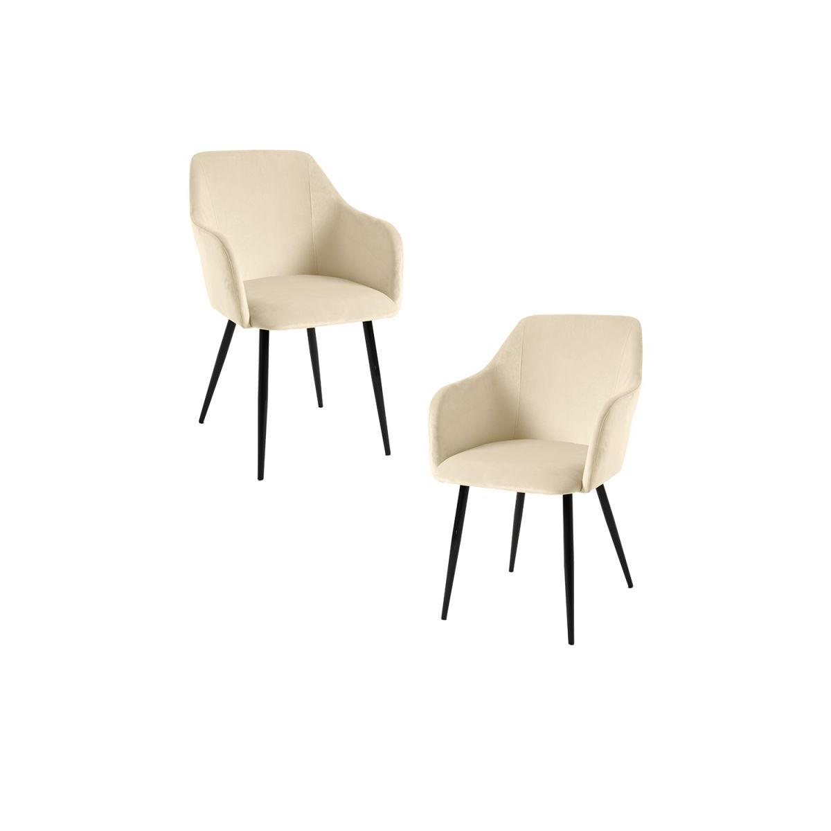 Regalos Miguel - Packs Sillas Comedor - Pack 2 Sillas Puan Terciopelo - Rosa