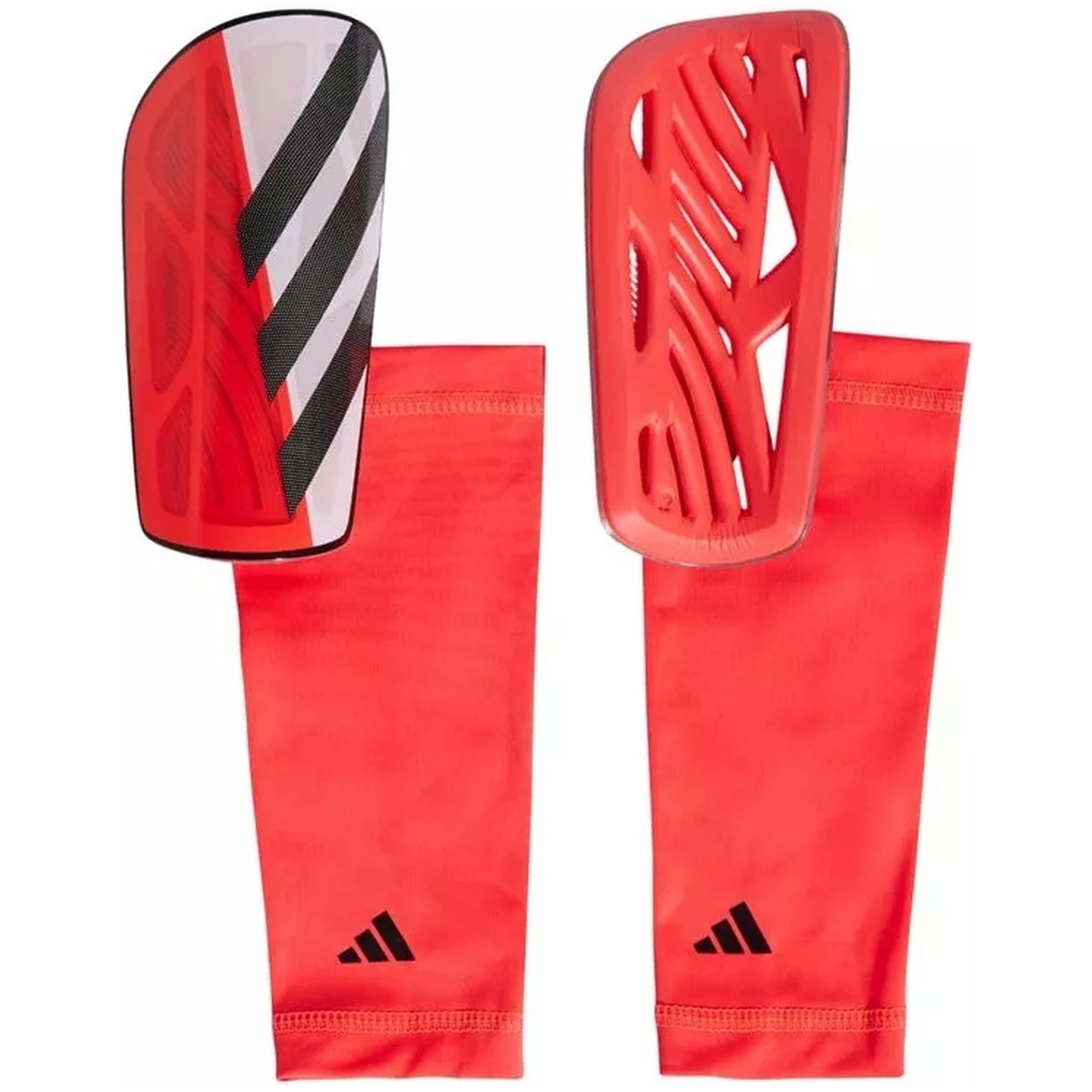 Espinilleras Adidas modelo JE3927 para hombre y mujer en color Rojo