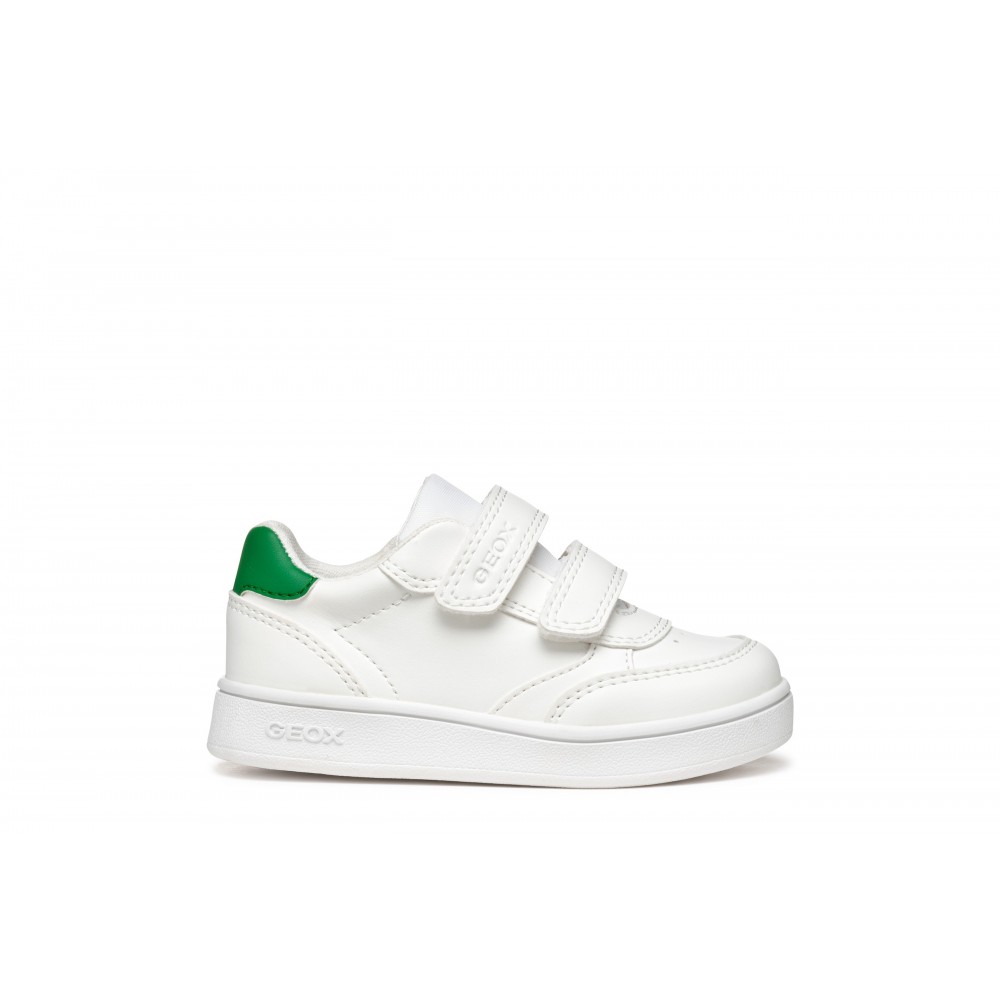 GEOX B555LA C0547 Zapatillas deportivas niño 34549 25V DEPORTIVO WHITE/GREEN