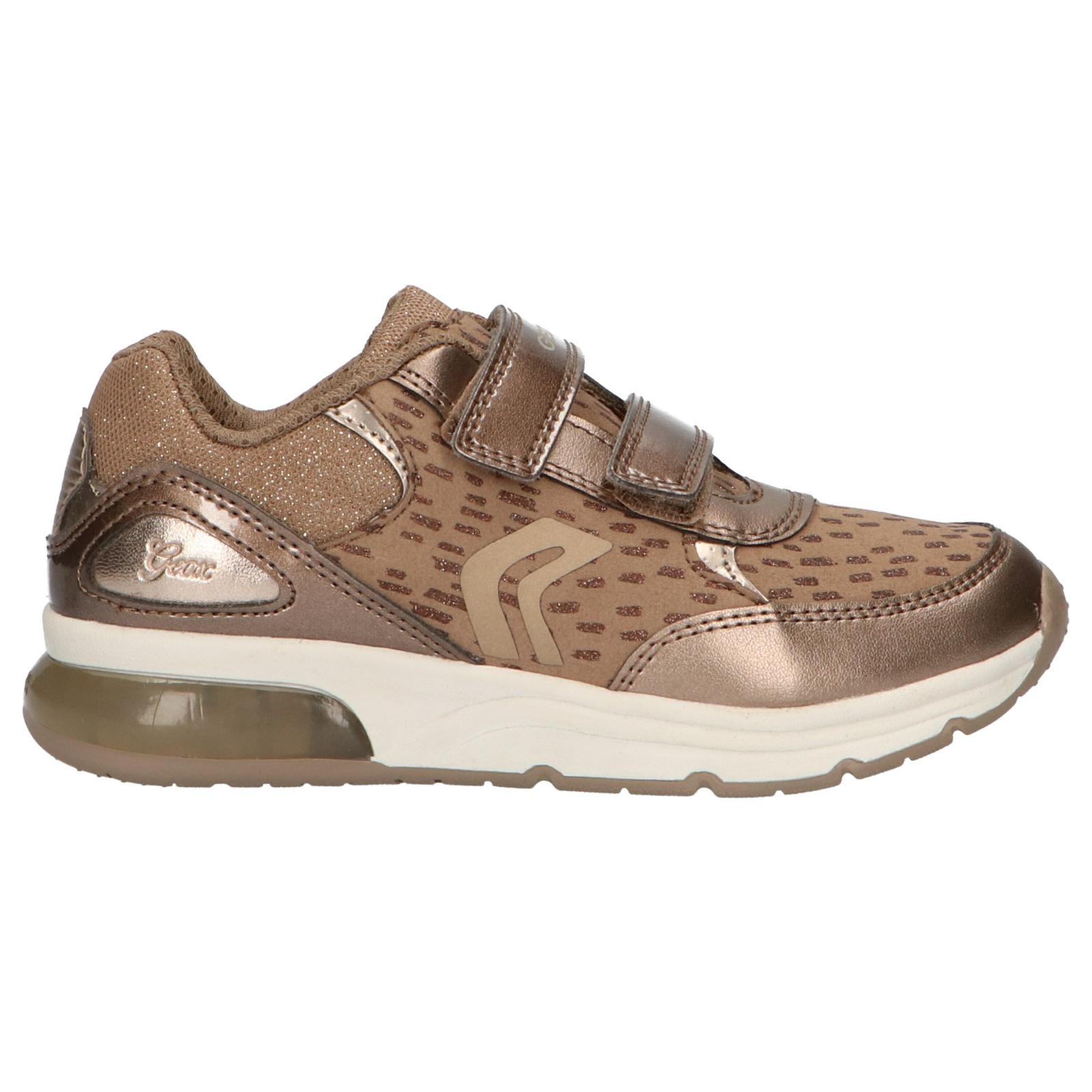 Geox j948vb 0dhaj j spaceclub c2016 dk gold girls' sneakers