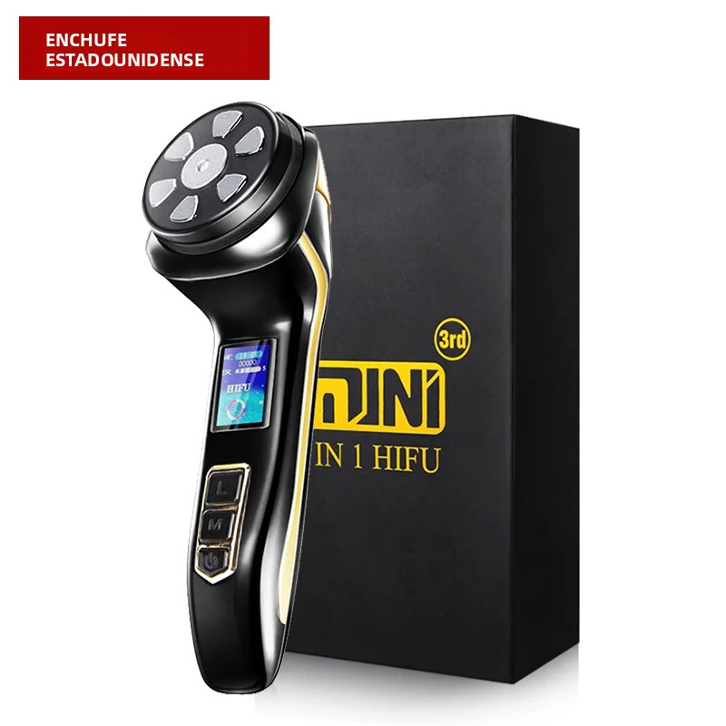 TK MINI HIFU Facial Tratamiento De Belleza RF Con EMS Corriente Micro Rejuvenecimiento De Piel Levantamiento Y Tensión Instrumento De Belleza
