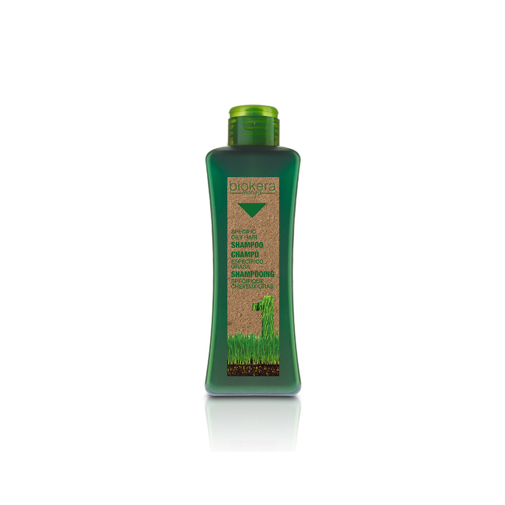 Salerm cosmetics biokera champu cabellos grasos