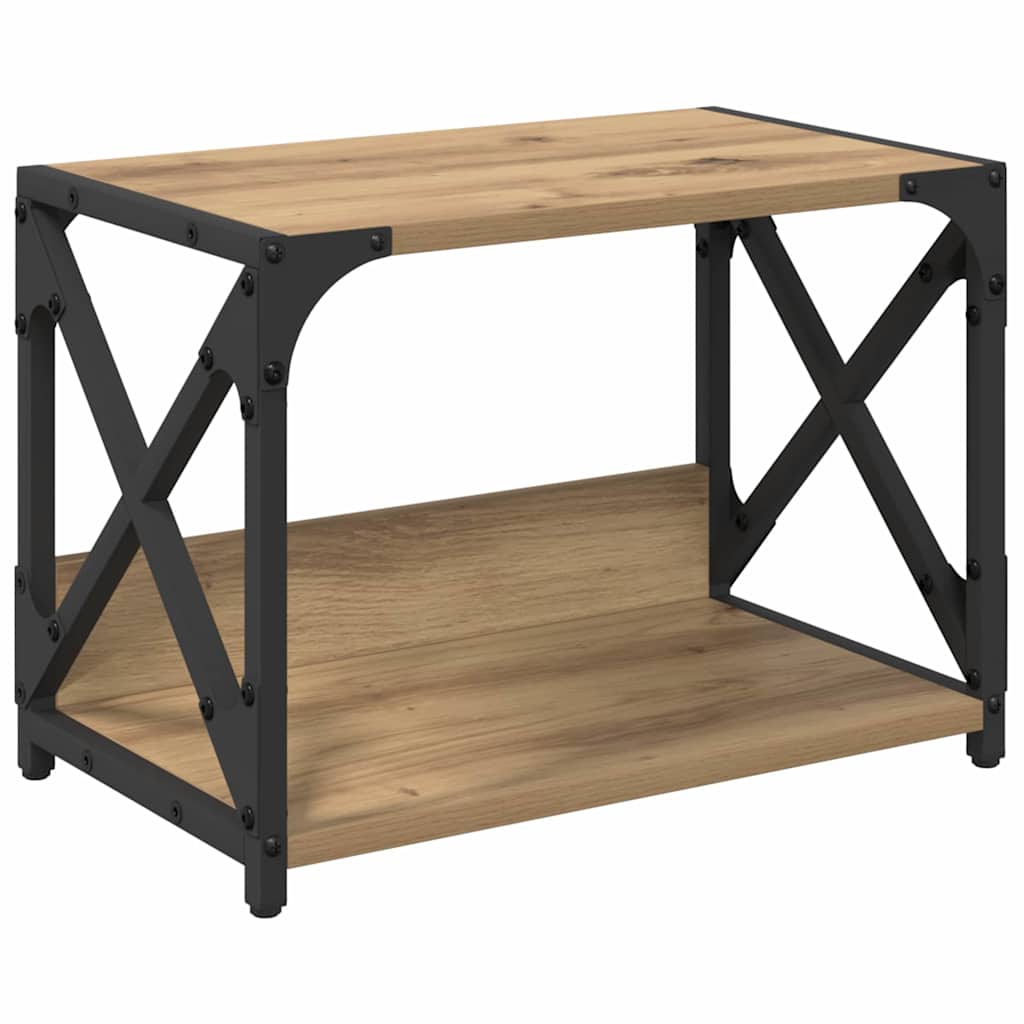 vidaXL Soporte de impresora 2 niveles 44x26x31,5 cm Multicolor
