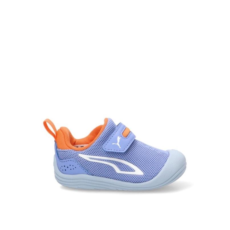 Zapatillas Casual Puma Pristis - Niño - Suela Plana - Modelo 402864 - Color Azul