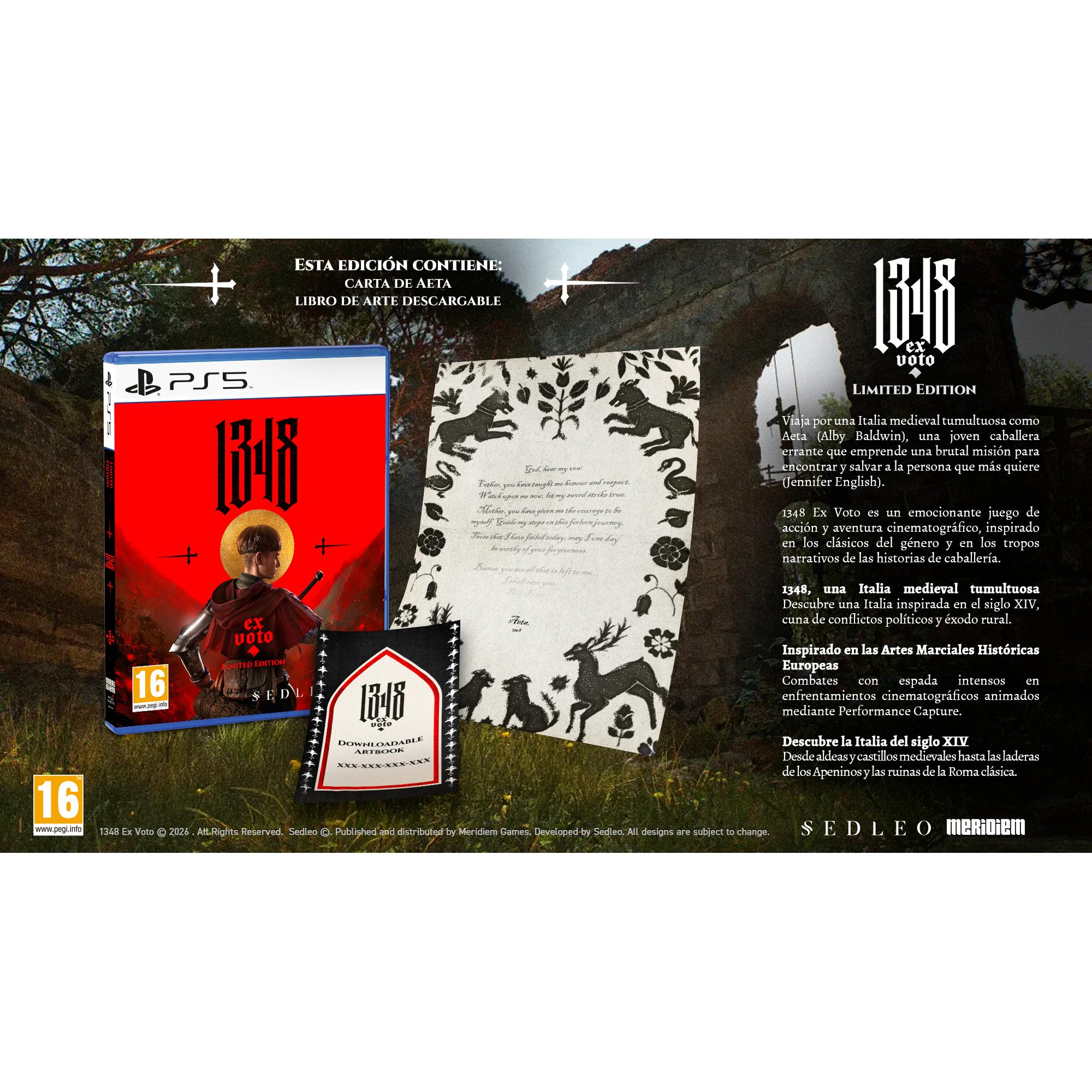 1348 Ex Voto Limited Edition - PS5 - Nuevo Precintado - PAL España