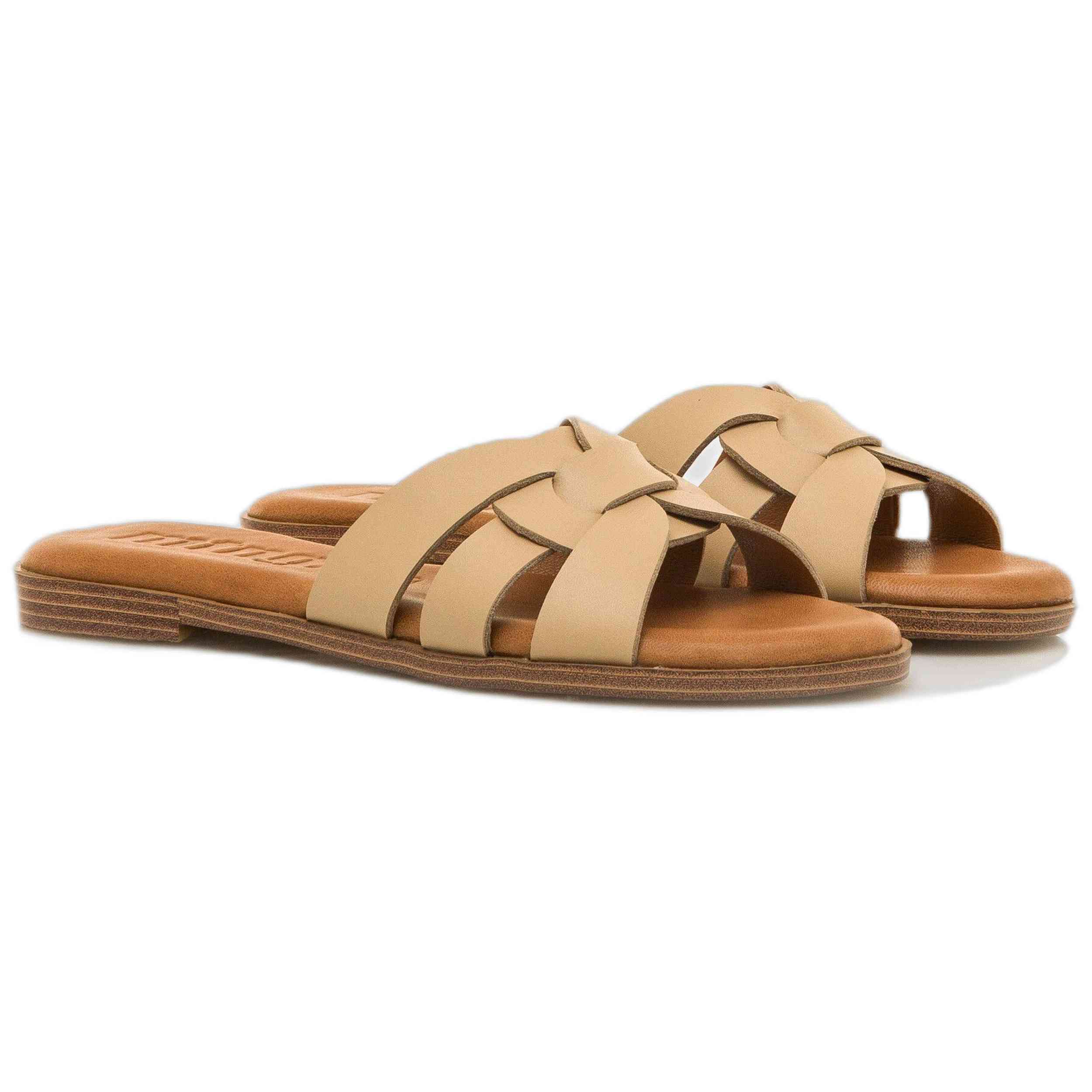 Sandalias Mustang modelo 59580-C57865 para Mujer en color Beige