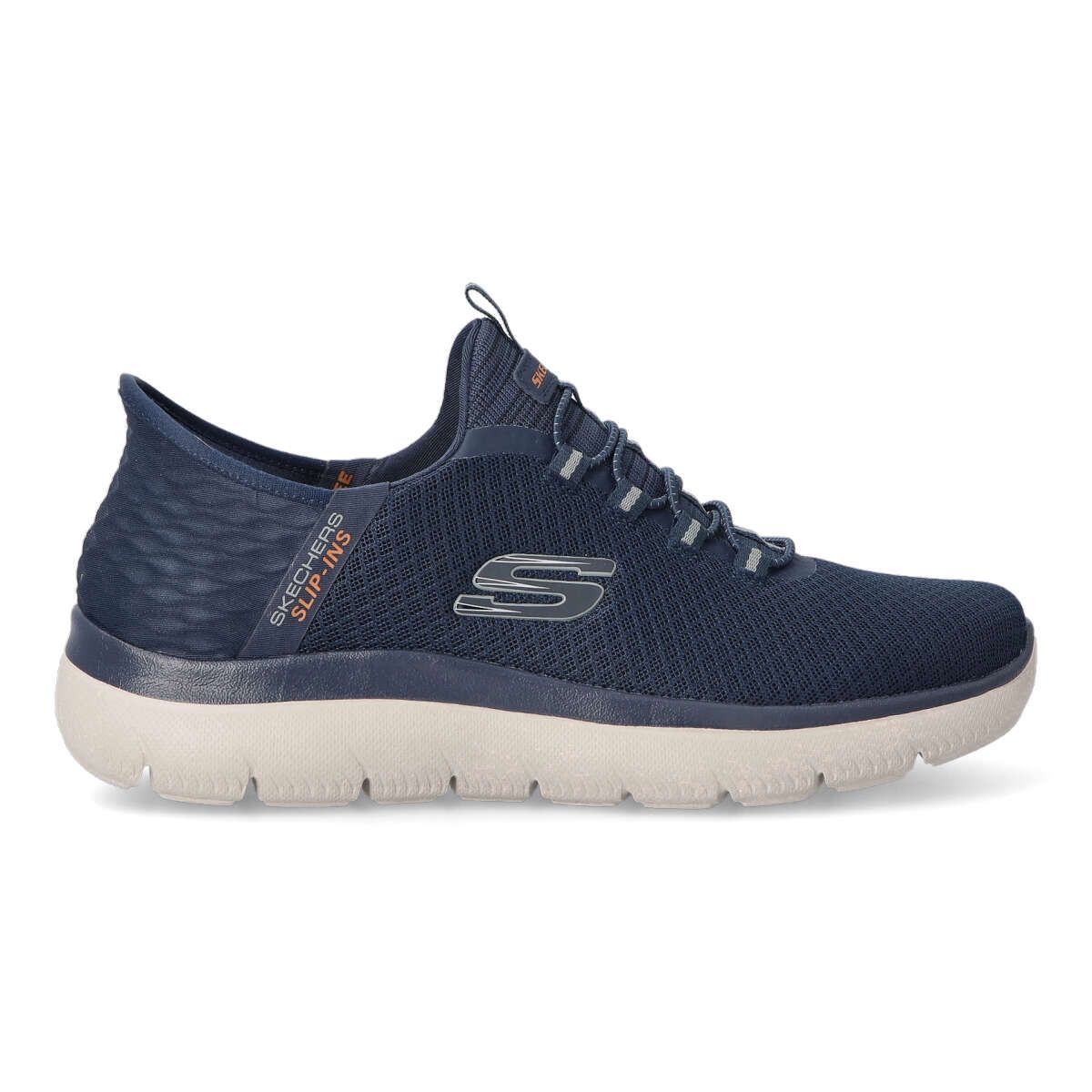 Skechers - Zapatillas deportivas Slip-ins Summits - High Range para mujer con tecnología Heel Pillow™ y plantilla Air Cooled Memory Foam®