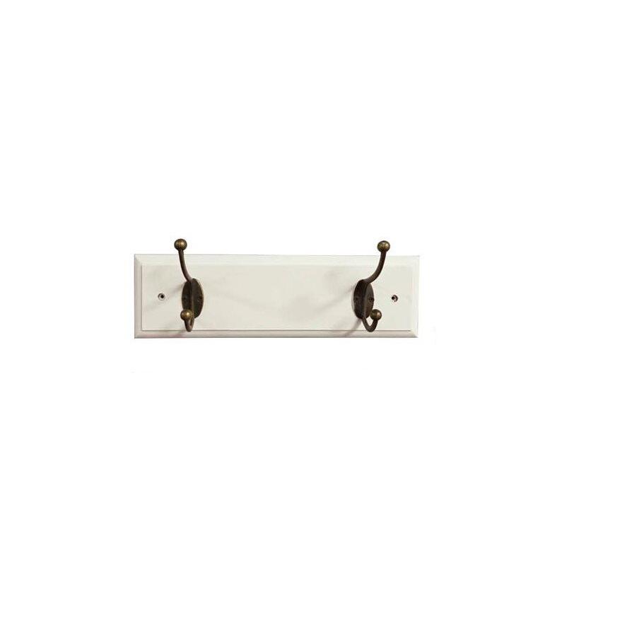 LIN HOME XZ-22233-1 Rack de Pared con 4 Ganchos - Diseño Clásico para Organización de Hogar