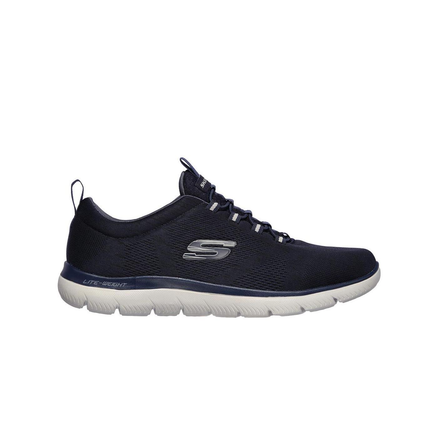 Zapatillas skechers summits lovin azul de hombre.