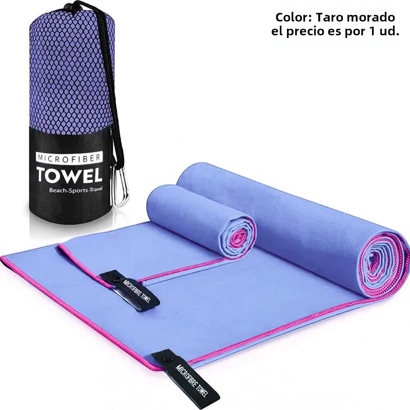 TK Toalla Deportiva Secado Rápido 40x80/76x152CM Azul Gris Verde Naranja Para Natación Gimnasio Camping Correr Playa Toalla De Lavado