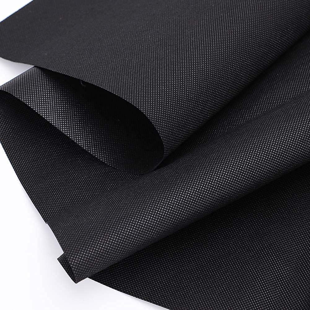 KHALMA HOME Tela No Tejida Negra para Tapicería, Base de Sofás, Arpillera TNT 75 g para Repuesto Inferior, Manualidades y Camas de Mascotas. Ideal para Proteger y Renovar Sillas y Sofás.