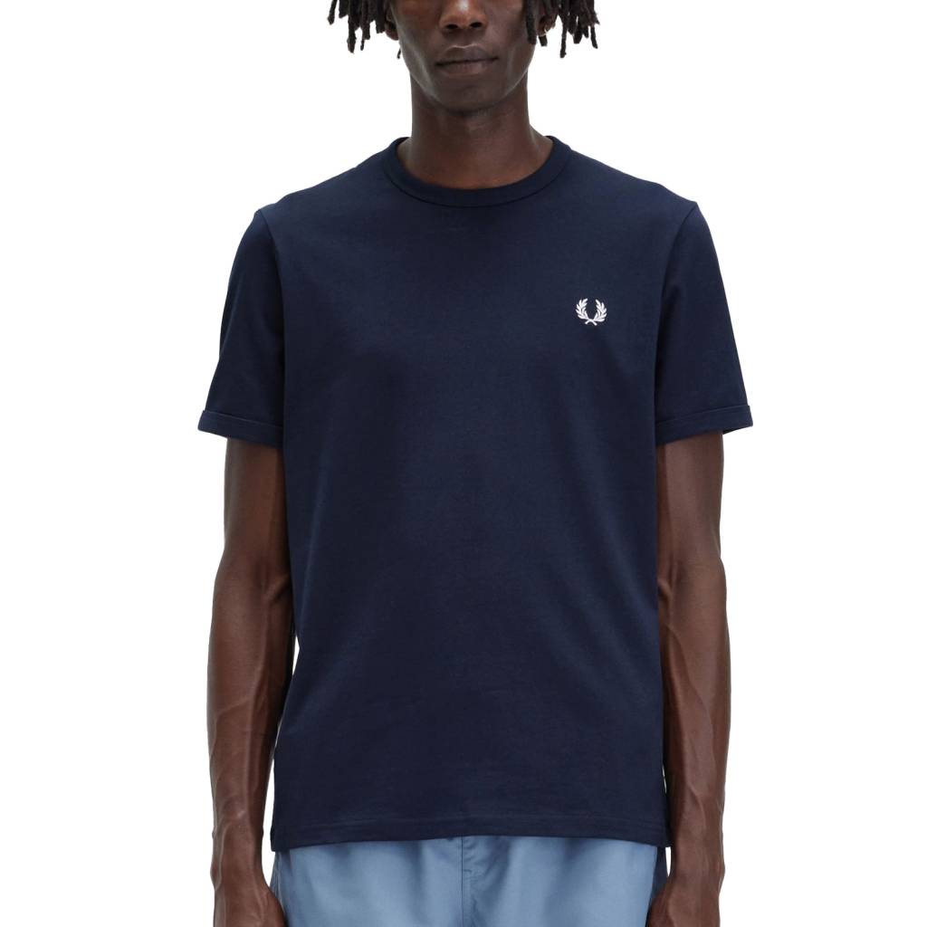 Camisetas Hombre Marca Fred Perry Modelo Ringer T-shirt