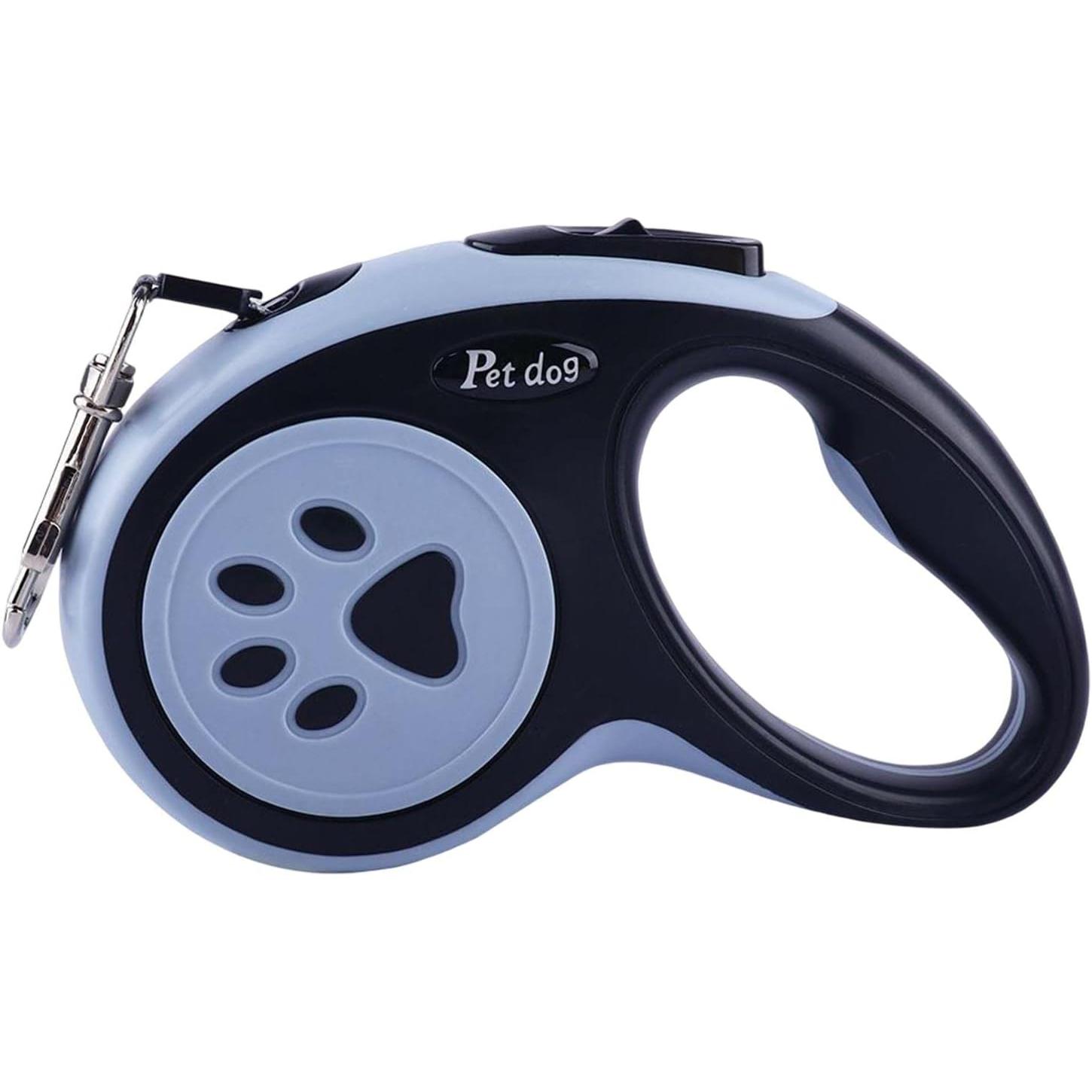 Retráctil collar de perro,correa extensible para perros,seguro de bloqueo durante la marcha,adecuado para pequeñas y medianas perros