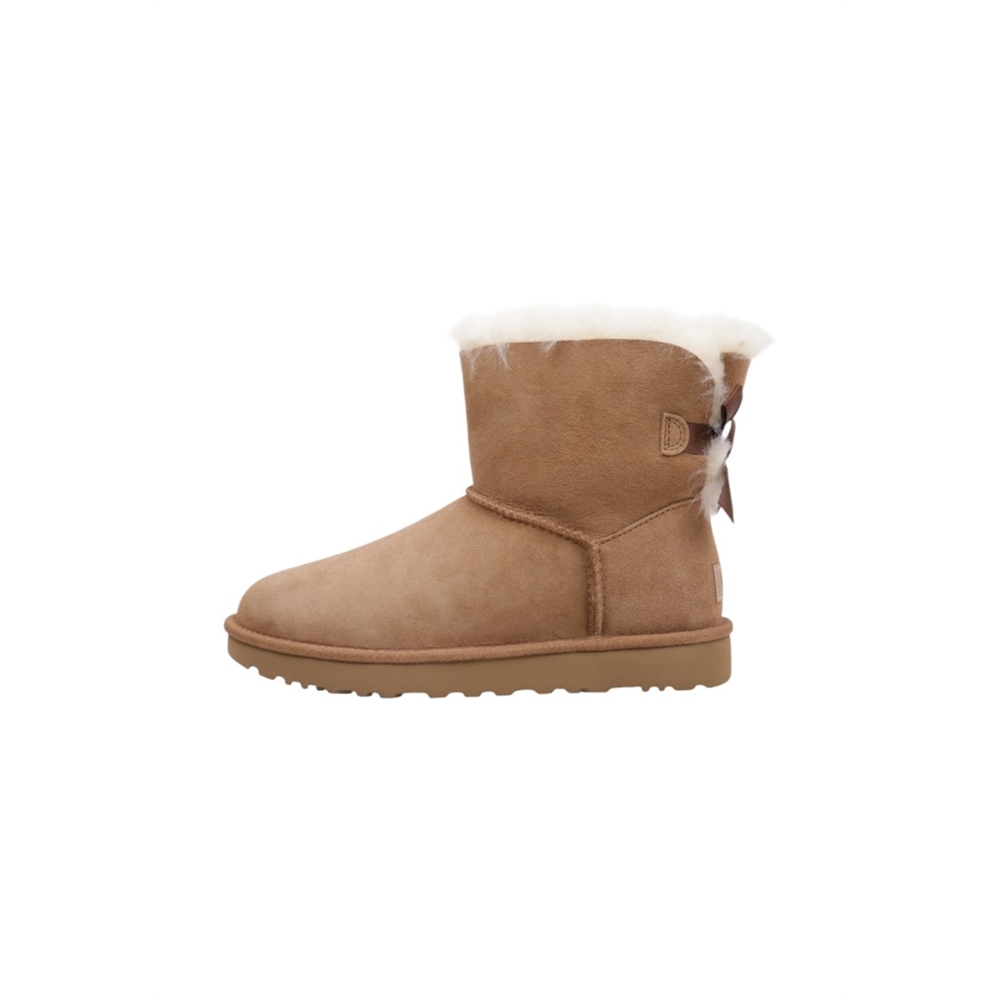 UGG MINI BAILEY BOW II  Botas Planas Mujer Cuero