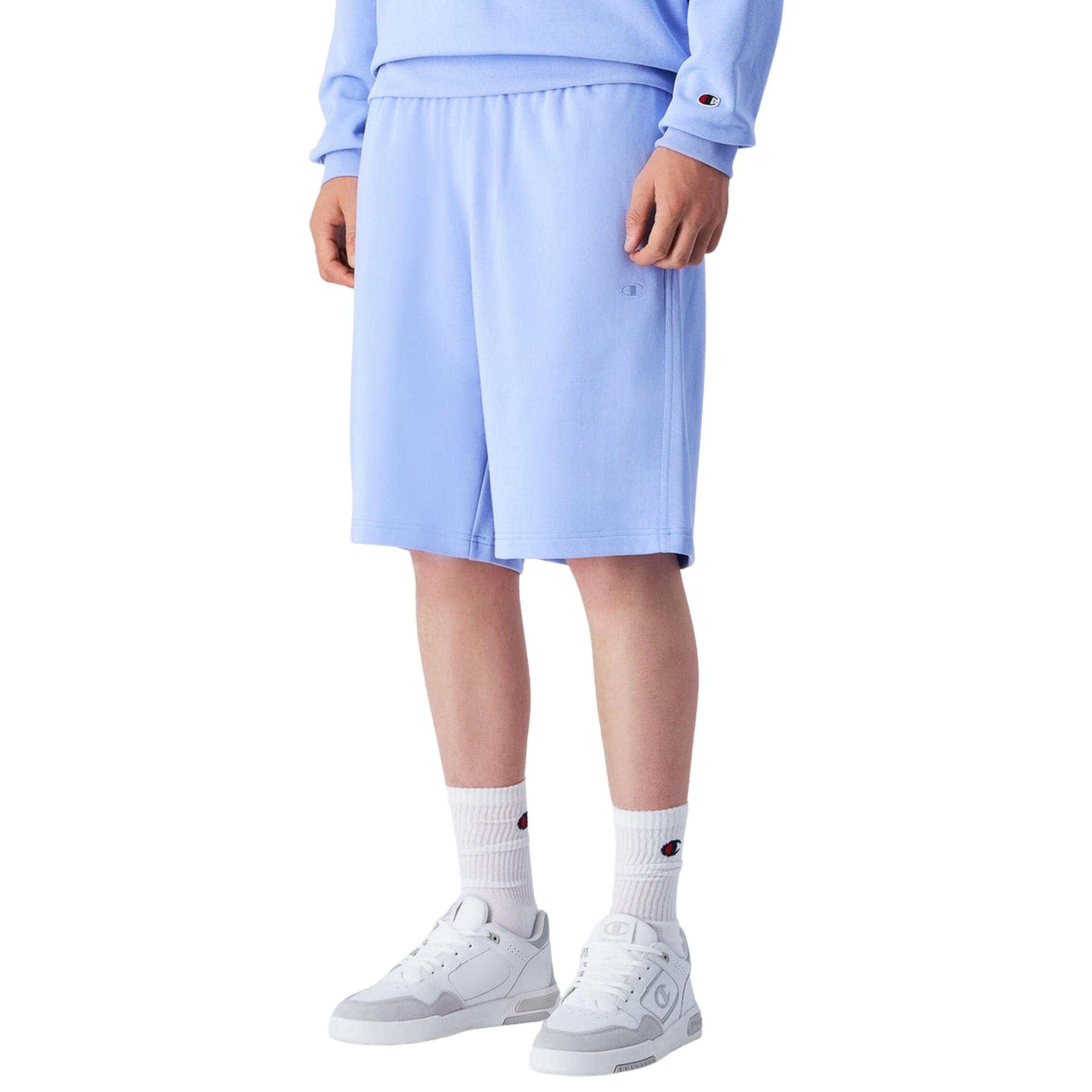 BERMUDA CHAMPION AZUL SMALL LOGO LONG MENS SHORT