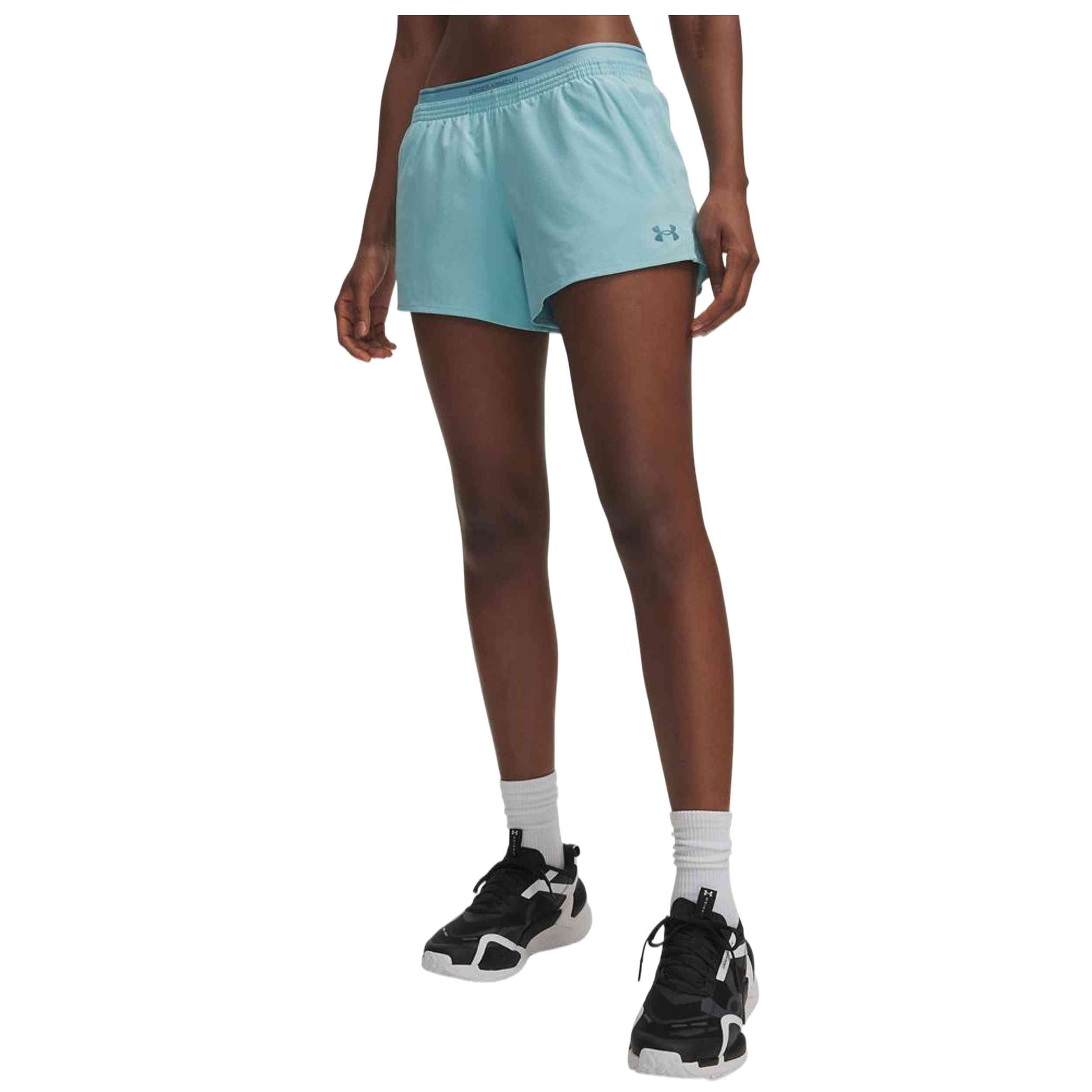 Pantalon Corto Under Armour modelo UA Vanish Woven para Mujer en color Azul
