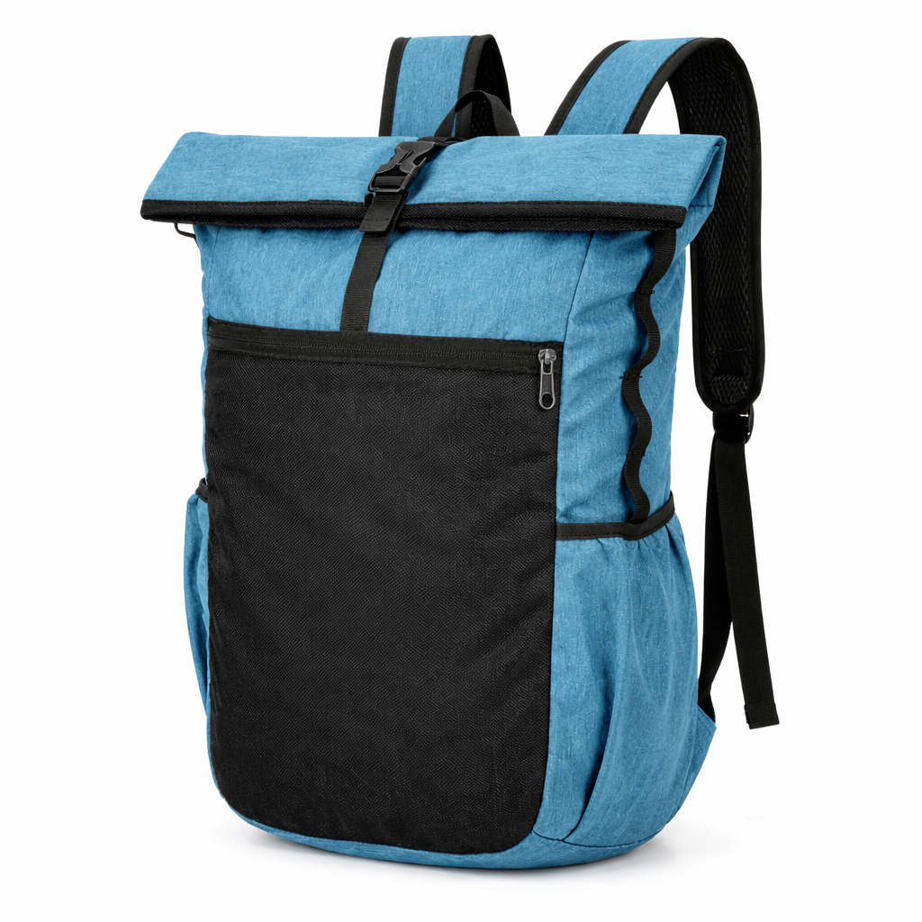 Mochila plegable ultraligera para viajes al aire libre, senderismo, mochila impermeable para ocio, Camping, para hombres y mujeres, Mochila de tela Oxford de gran capacidad.