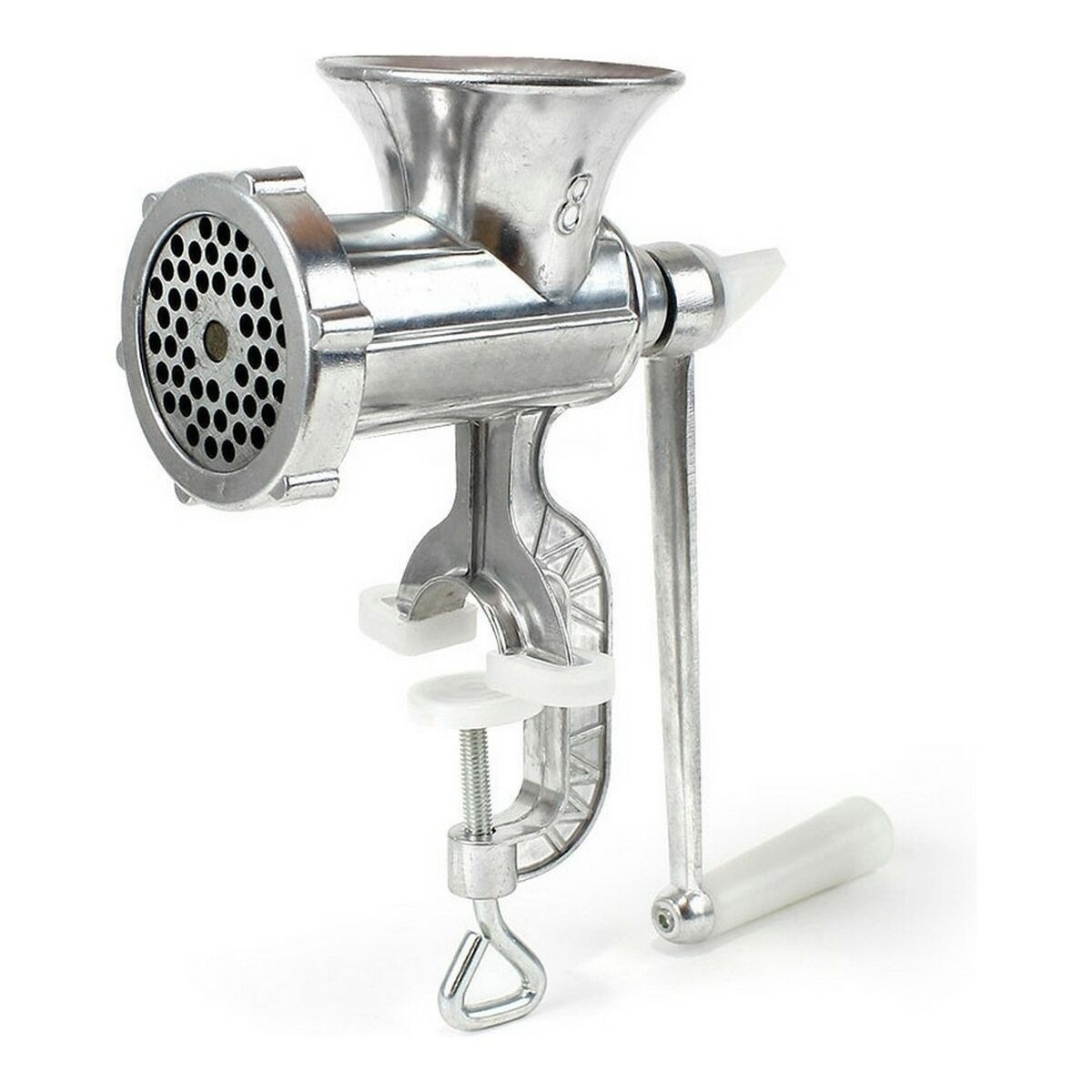 Picadora de carne manual Aluminio, Máquina de Picar Carne 18x12,5x9,5 cm