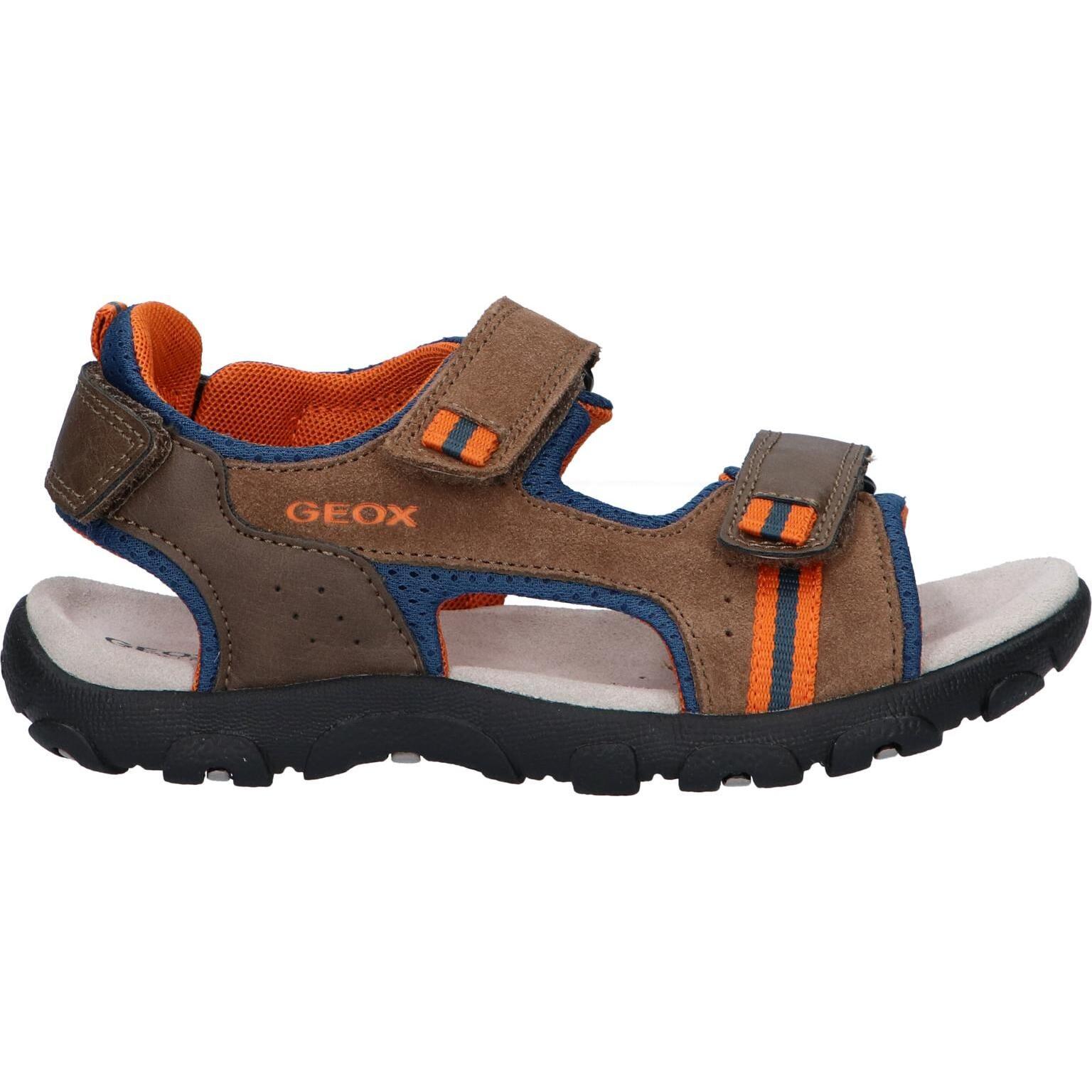 Geox boys' dress sandals in brown