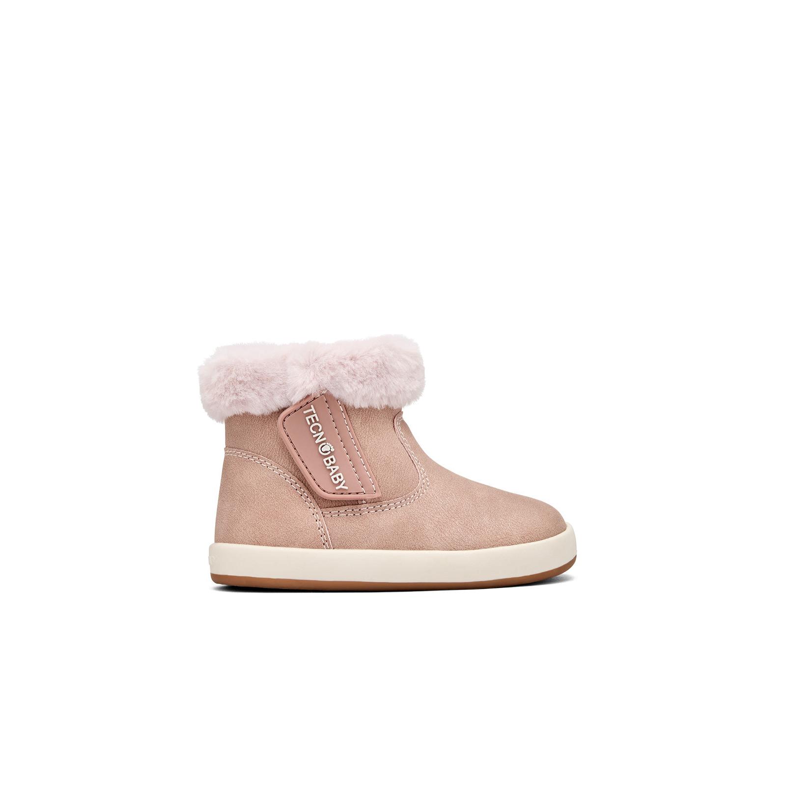Conguitos - Botas de Bebé Barefoot en Rosa para Niña