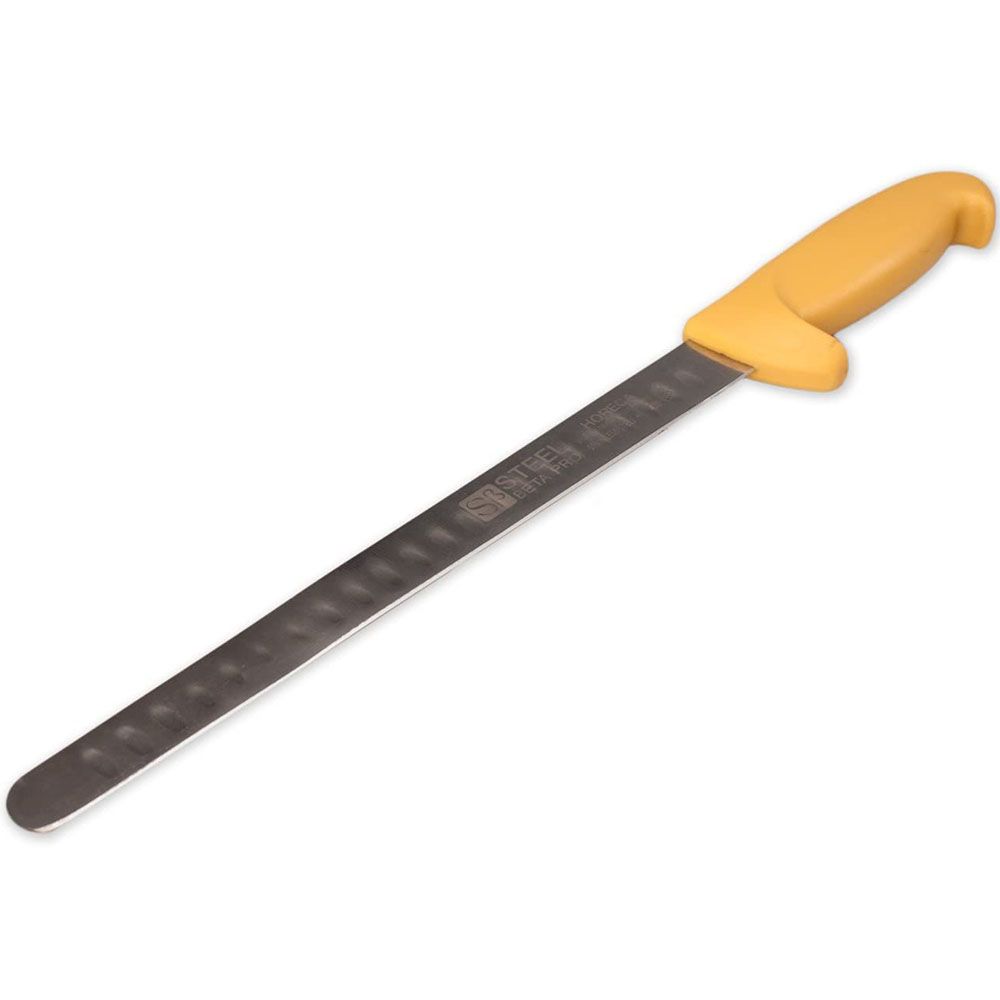 Cuchillo jamonero profesional de 25 cm en acero inoxidable de alto rendimiento (1 pieza) CRC Accesorios y corte de jamón Ofertas Cuchillos de cocina profesionales  CRC menaje