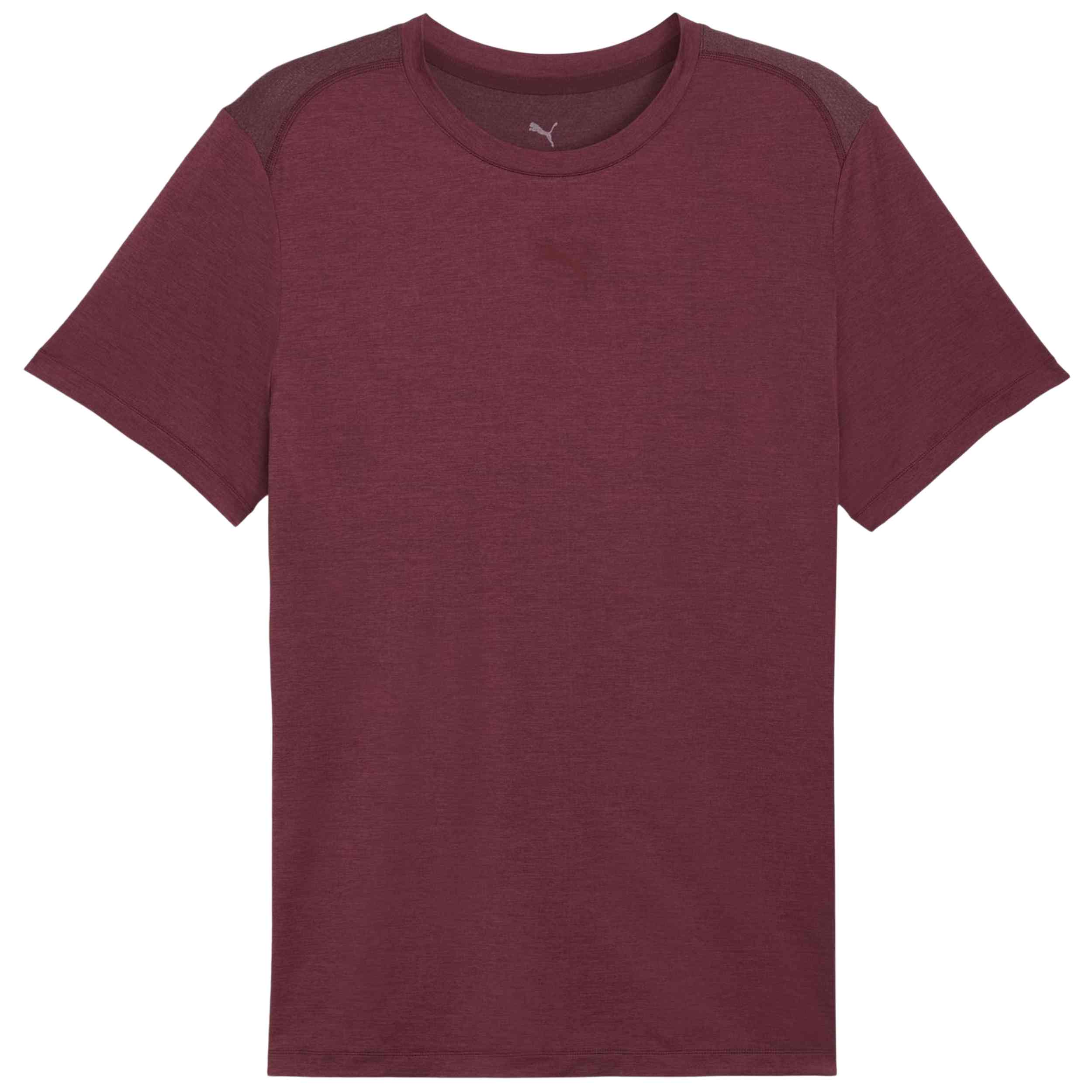 Camiseta De Manga Corta Puma modelo Cloudspun "Burgundy" para hombre y mujer en color Rojo