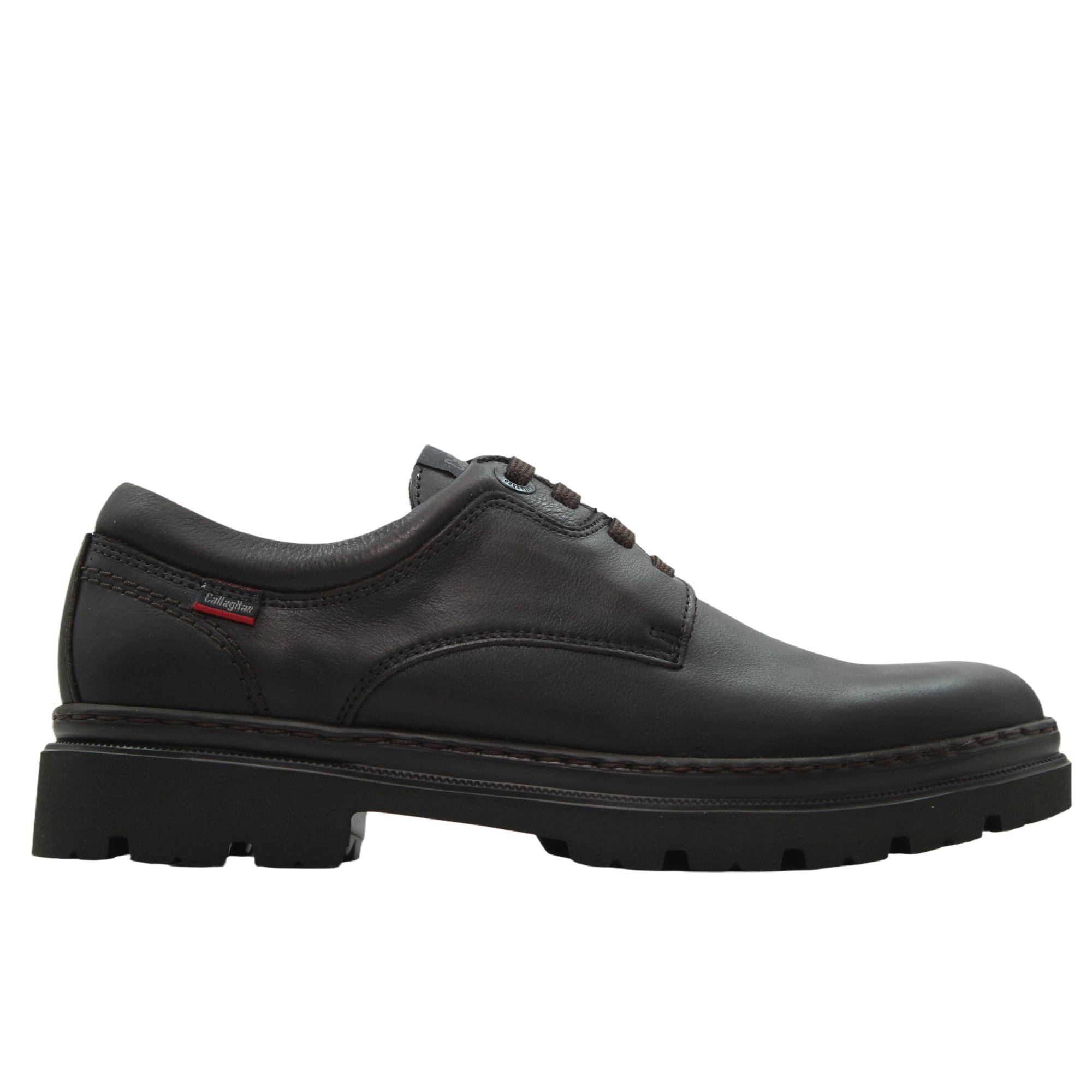 Callaghan 45101 Zapatos Blucher casual de piel, cordones, suela Extralight de goma, para caballero