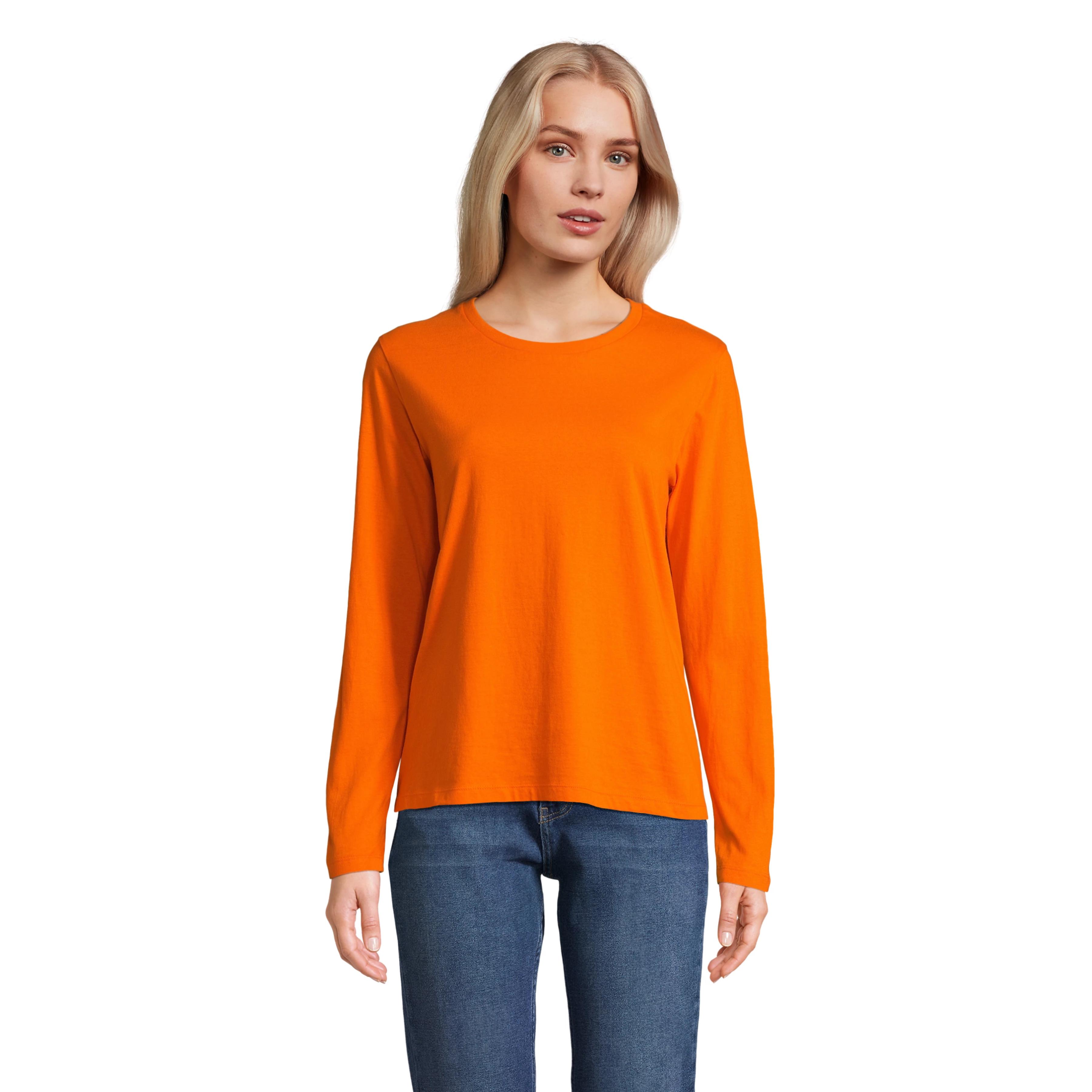 SOL'S MONARCH WOMEN Camiseta Premium de Mujer SOL'S Monarch Women - Manga Larga Personalizable