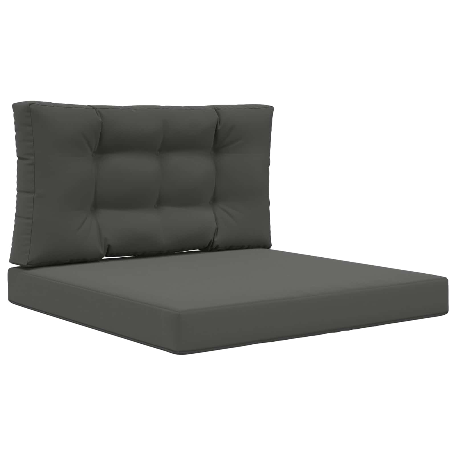 vidaXL Cojín para sofá de exterior 2 pcs Poliéster