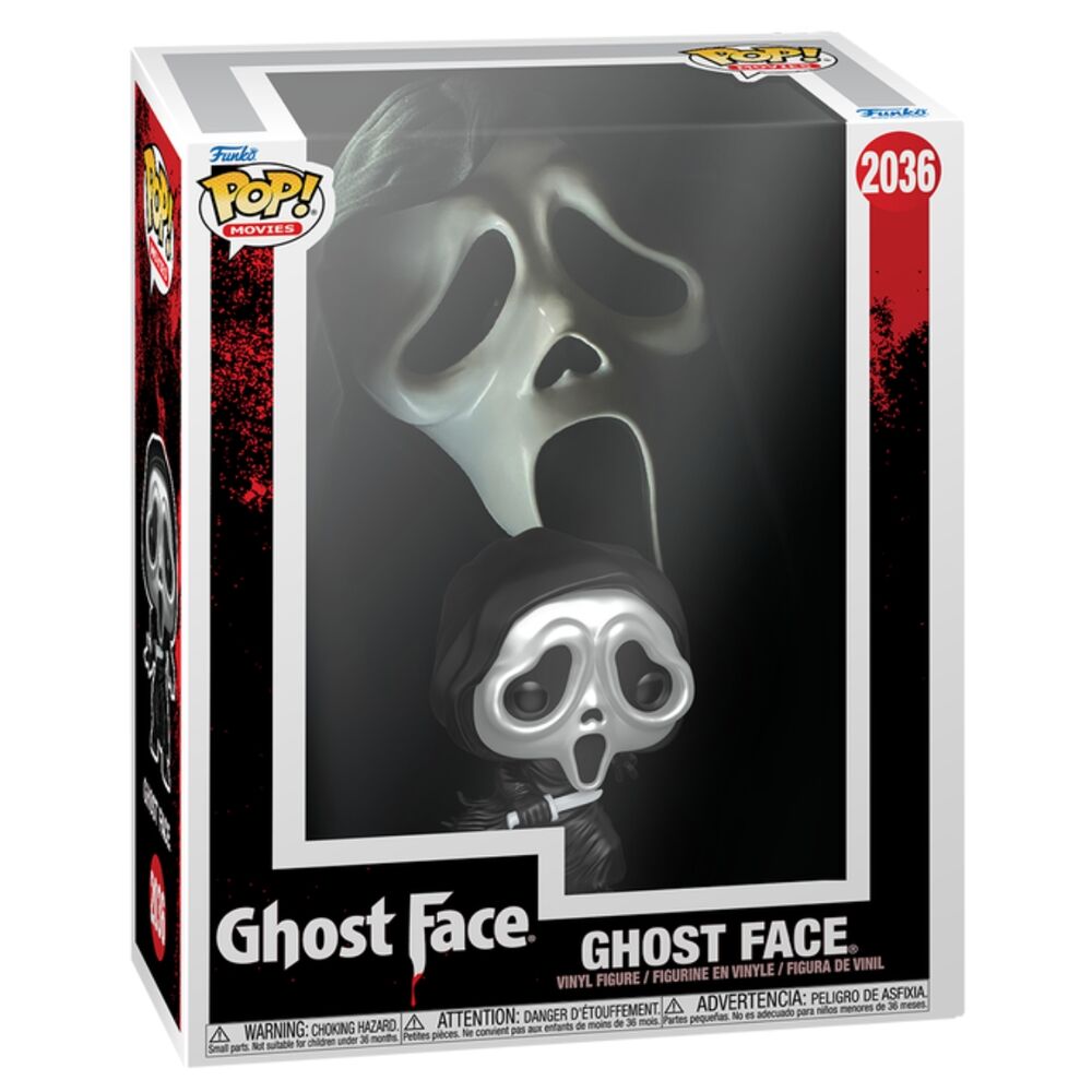 Funko POP VHS Cover Ghost Face - Ghost Face Metallic 2036 Cover El Exorcista Father Karras 22 Figura Coleccionable Regalo