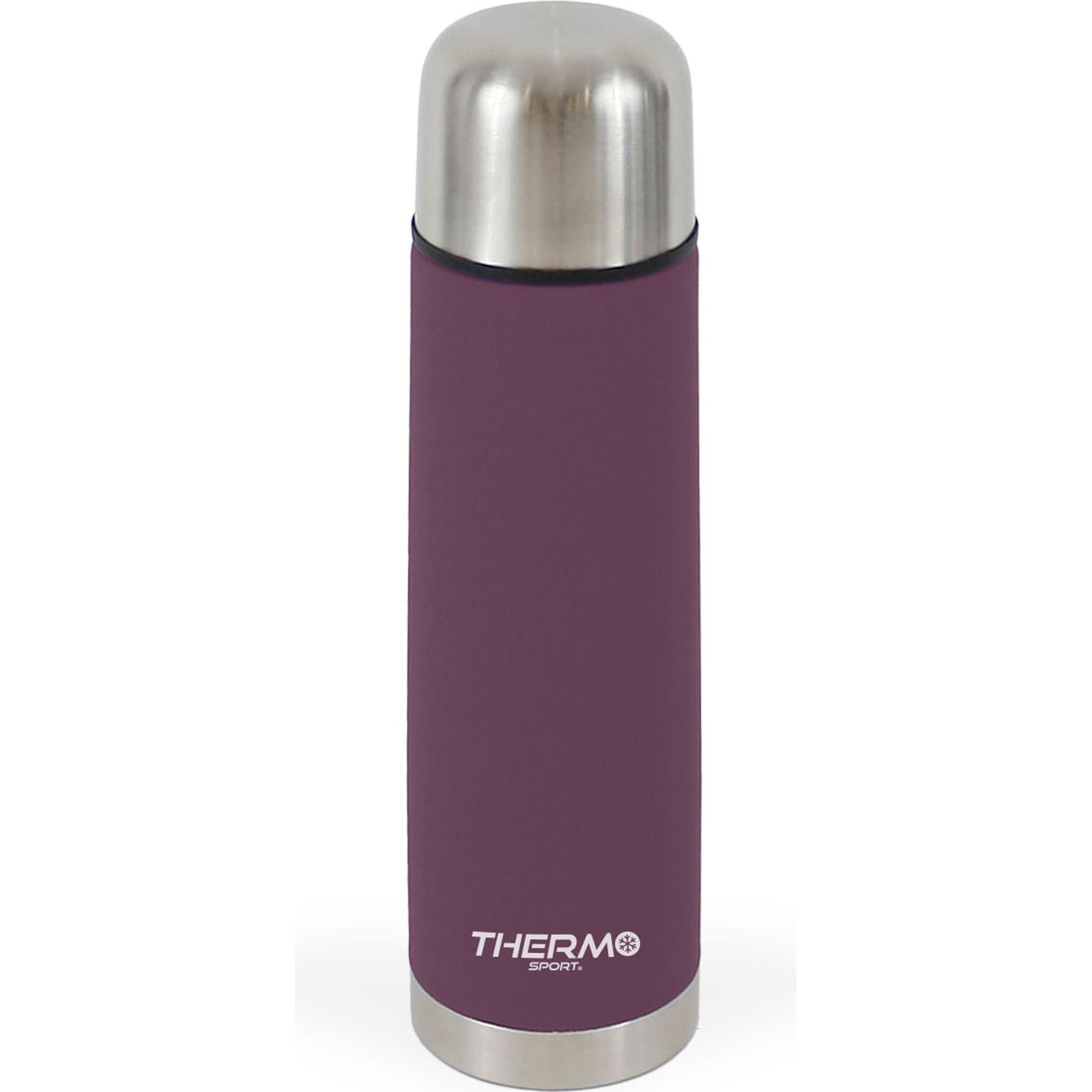 THERMOSPORT - Botella Termo Inoxidable 500ml Soft Touch (Modelos Surtidos) - Durabilidad y Aislamiento Térmico - Diseño Moderno