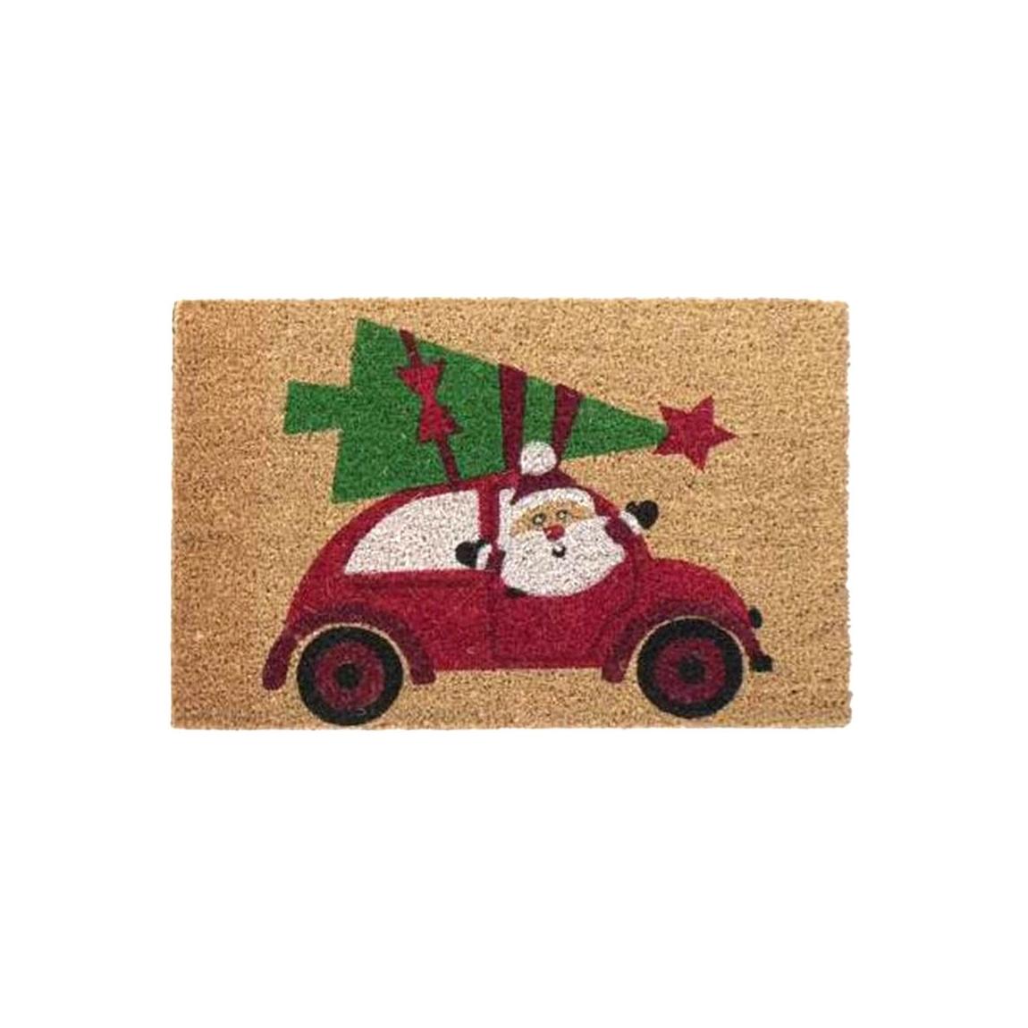 Felpudo de Navidad PLUS HOME con Fibra de Coco 60x40x1.50cm