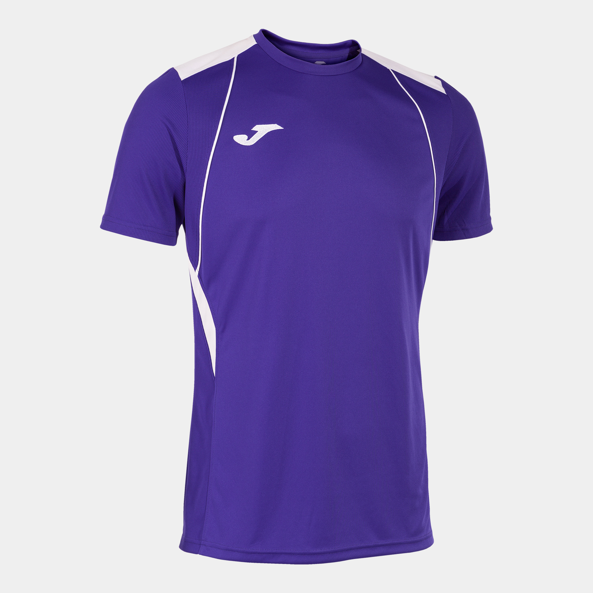 JOMA CAMISETA MANGA CORTA CHAMPIONSHIP VII MORADO BLANCO Talla 4 (6XS) Niño Junior