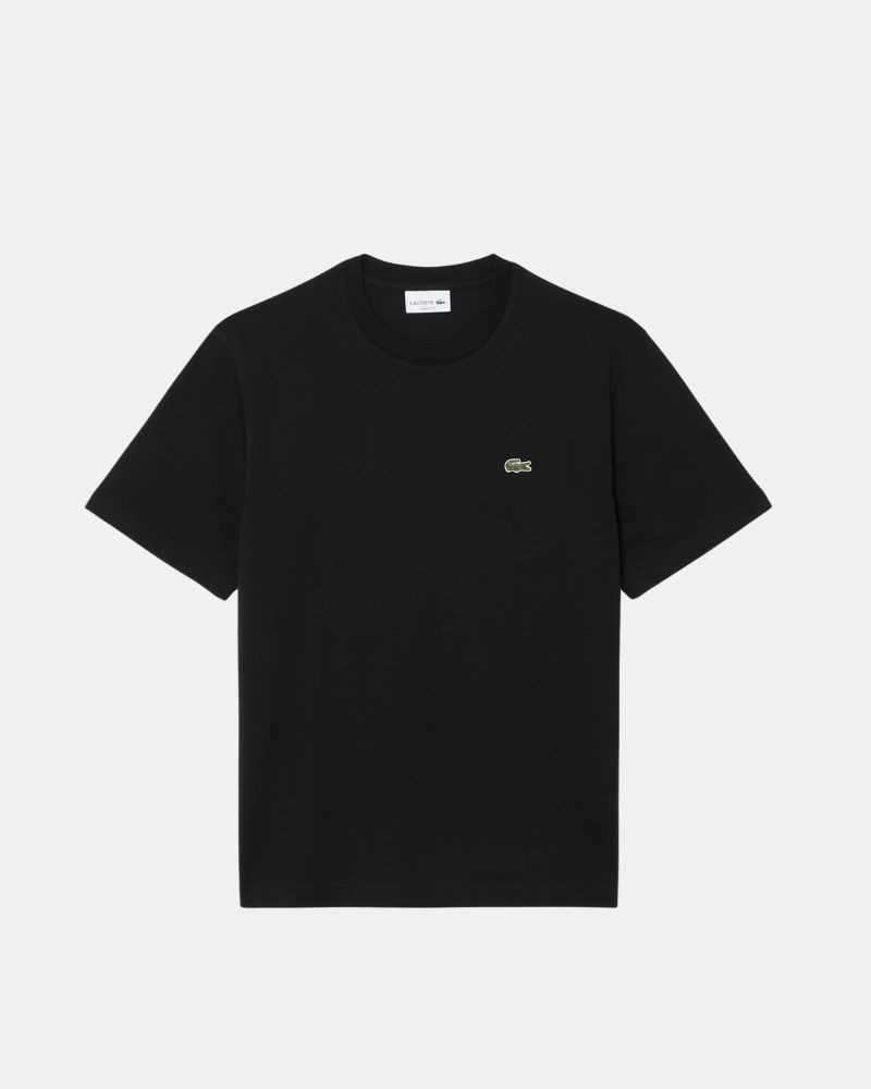 LACOSTE TH7318 Camisetas Manga corta Hombre Negro