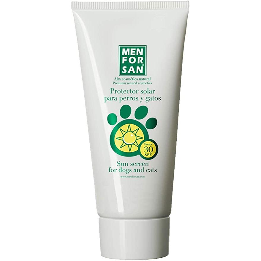 Protector solar MENFORSAN 50ml para perros y gatos (factor 30)