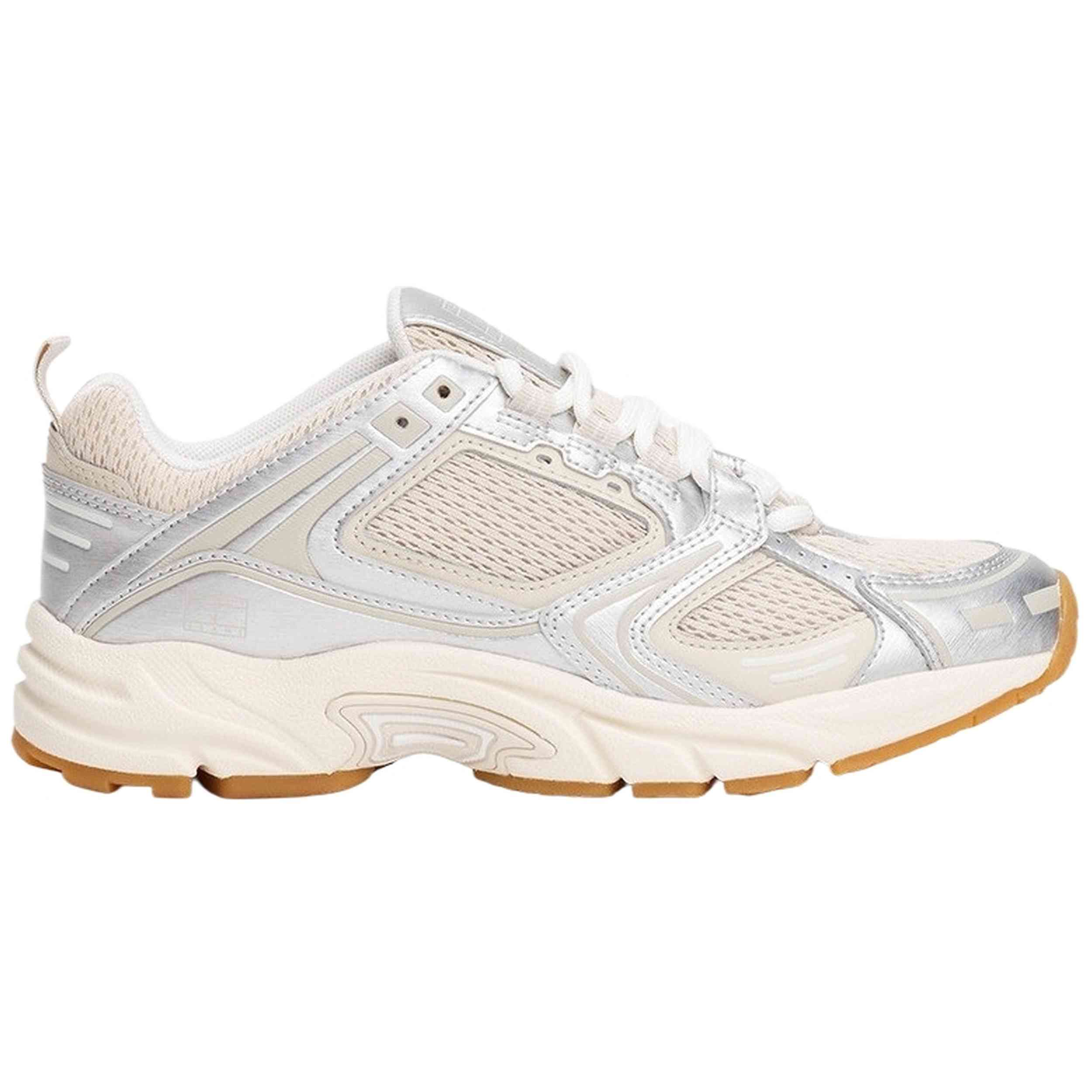 Zapatillas Tommy Hilfiger modelo Archive '97 Metallic para Mujer en color Beige