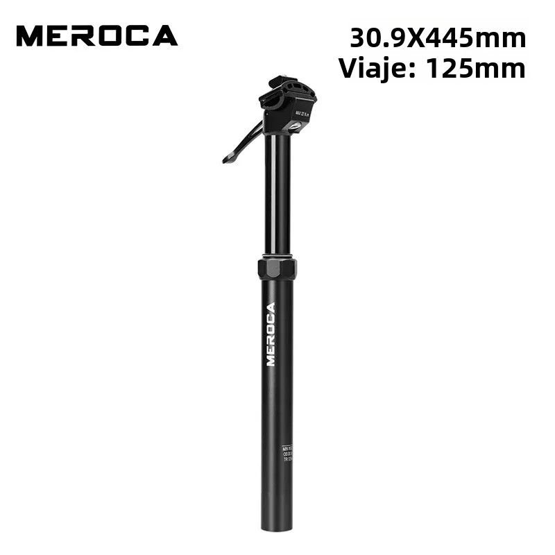TK MEROCA Poste De Silla Para Bicicleta De Acero Aluminio Ajustable En Altura 27.2mm/30.9mm/31.6mm Para Bicicleta De Carretera Y Montaña