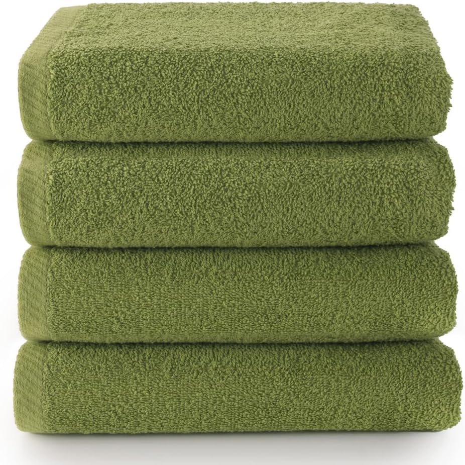 Top Towel - Juego de Toallas - Pack 4 Toallas Manos Grandes - Toallas de Baño - 50x100 CMS