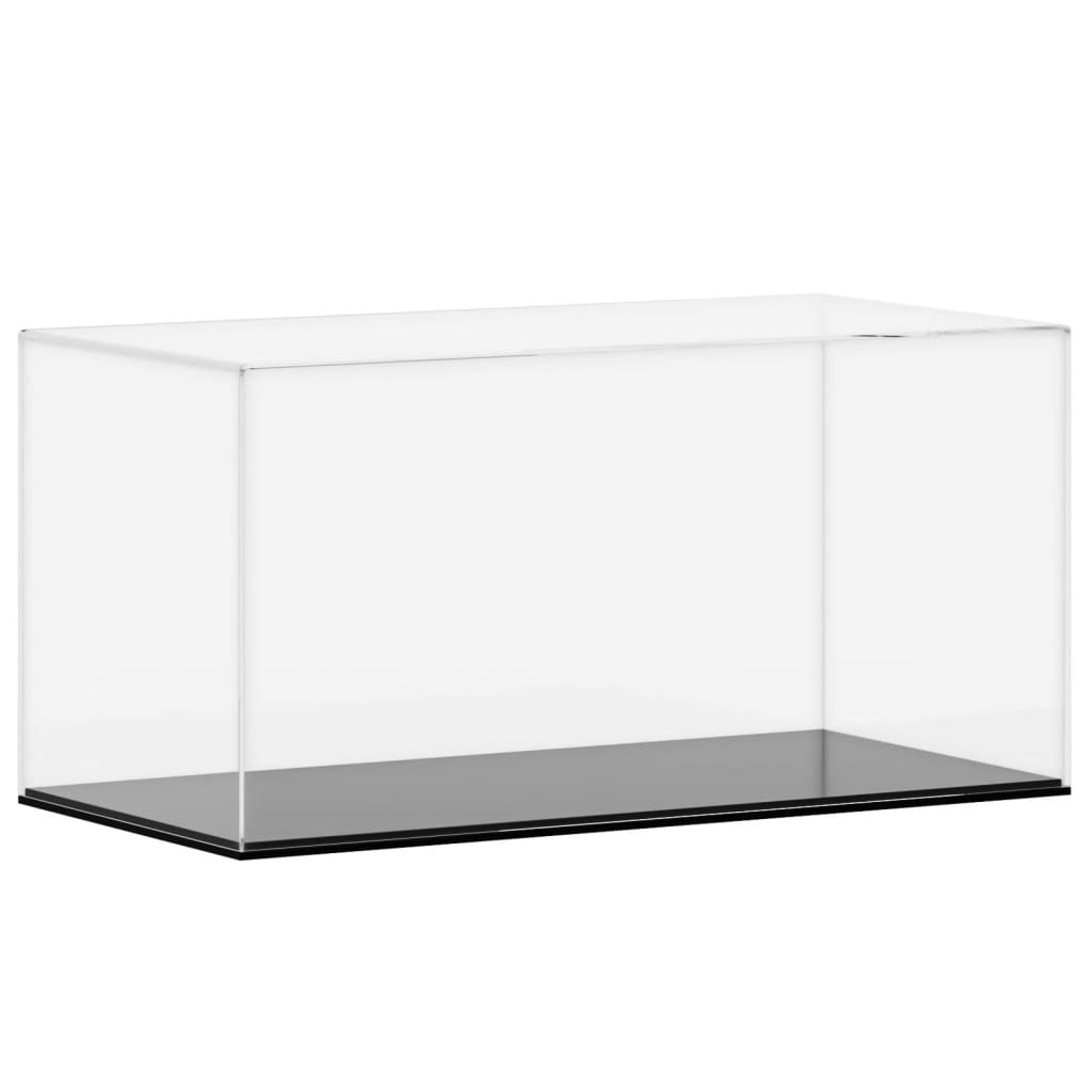vidaXL Caja de Exposición Vitrina de Mostrador Colecciones Acrílico Transparente Dimensiones 14 x 14 x 22 cm,  17 x 12 x 25 cm,  24 x 12 x 11 cm y mas