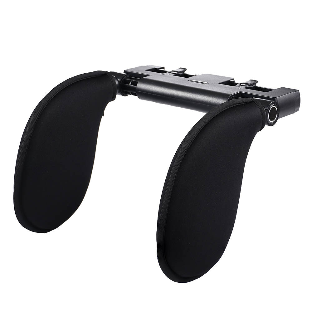 Reposacabezas para Coche, Reposacabezas Coche para Niños y Adultos, Almohada Retráctil para Coche con soporte Clips Deslizantes. Soporte para Reposar Cuello Almohada Retráctil del Reposacabezas, Funda de Tela con Cremallera extraibles para lavar
