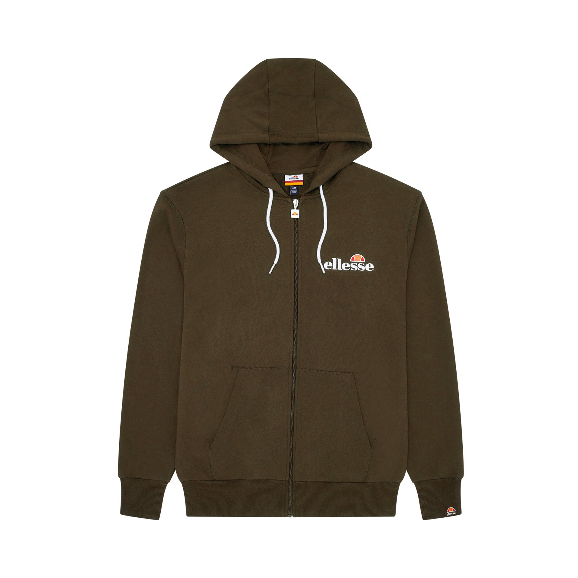 ellesse sudadera para hombre BRIERO - sudadera, jersey, sudadera con capucha, cremallera, logotipo Briero FZ Hoody