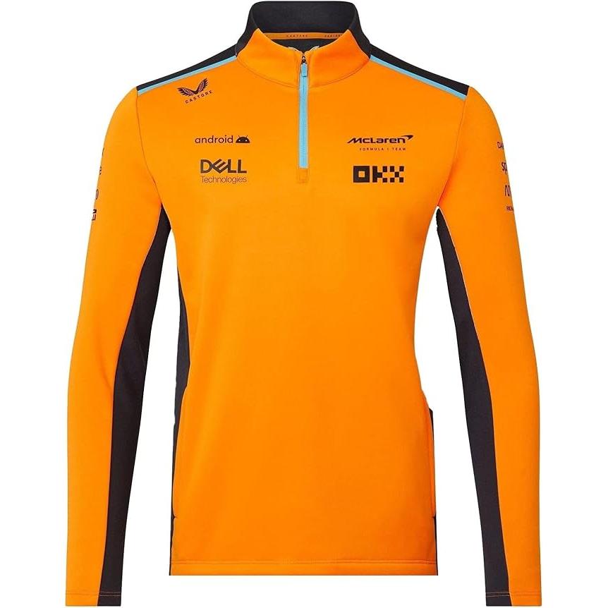 Chaqueta sudadera tipo ¼ cremallera Castore McLaren F1 Team hombre Autumn Glory