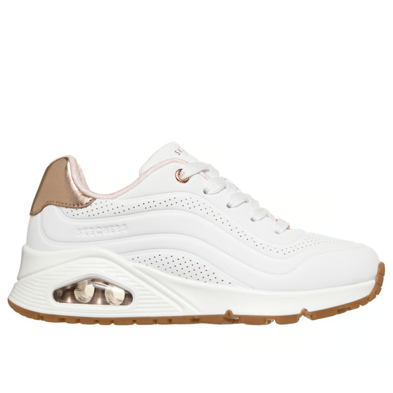 Zapatillas Blancas Skechers Uno Gen 1 Shimmer Wave