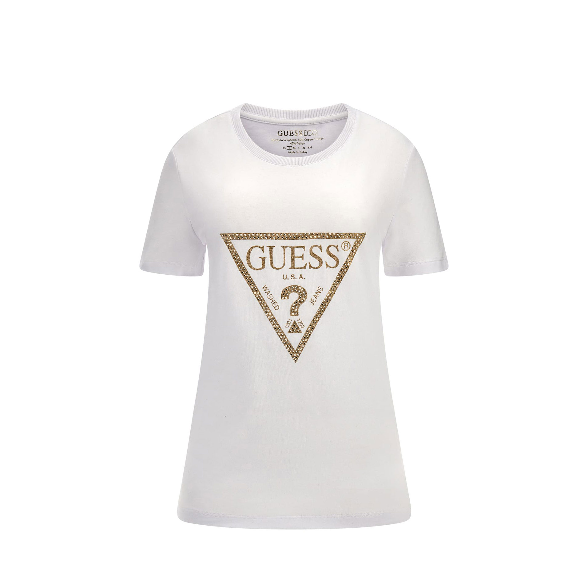 Guess Camiseta Blanca W4RI69 J1314-G011 , para Mujer