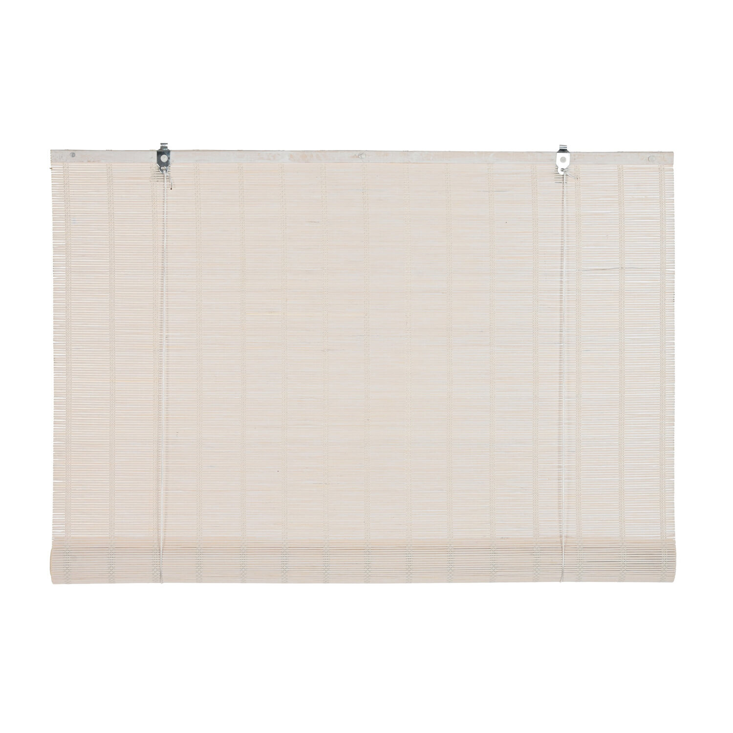 Estor bambu 90x2x175 enrollable barnizado blanco , La mejor decoración para tu hogar.