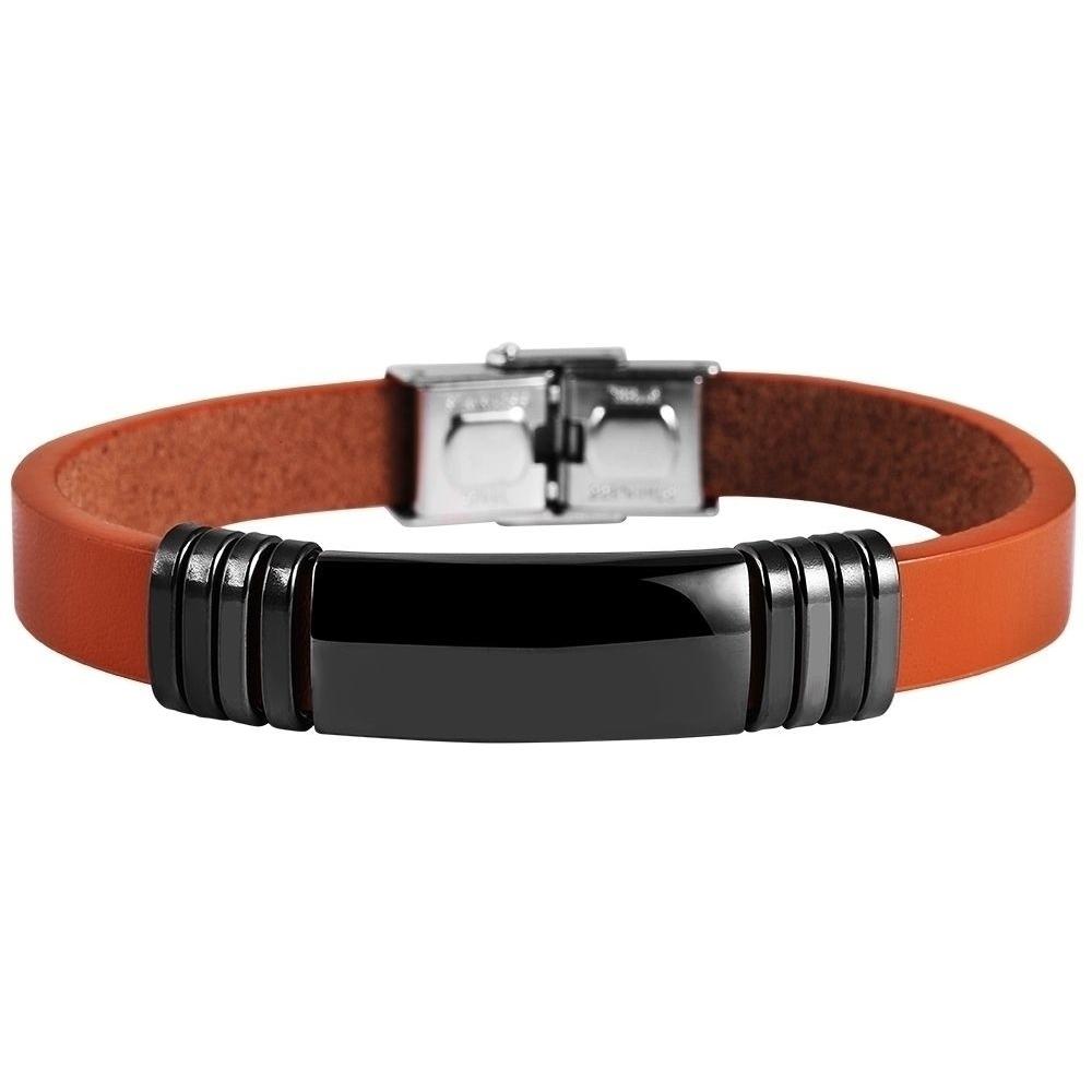 Akzent® Pulsera em Pele Genuína