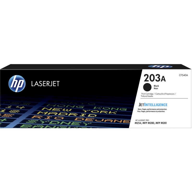 HP Tóner 203A Negro CF540A