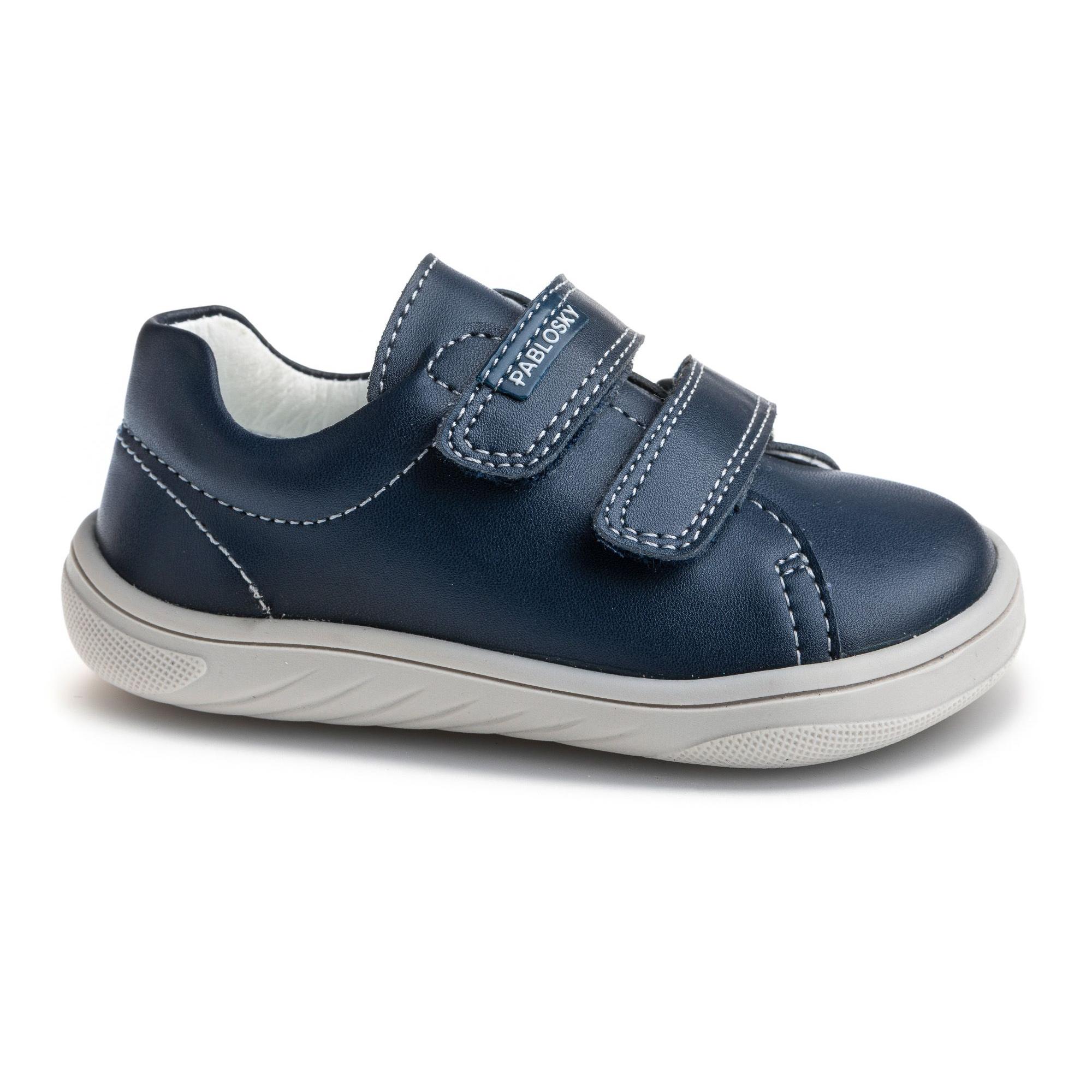 Pablosky zapatillas deportivas 057625 barefoot azul, suela antideslizante y flexible, muy blanditas y flexibles, planta extraíble superabsorbente y antibacterias.