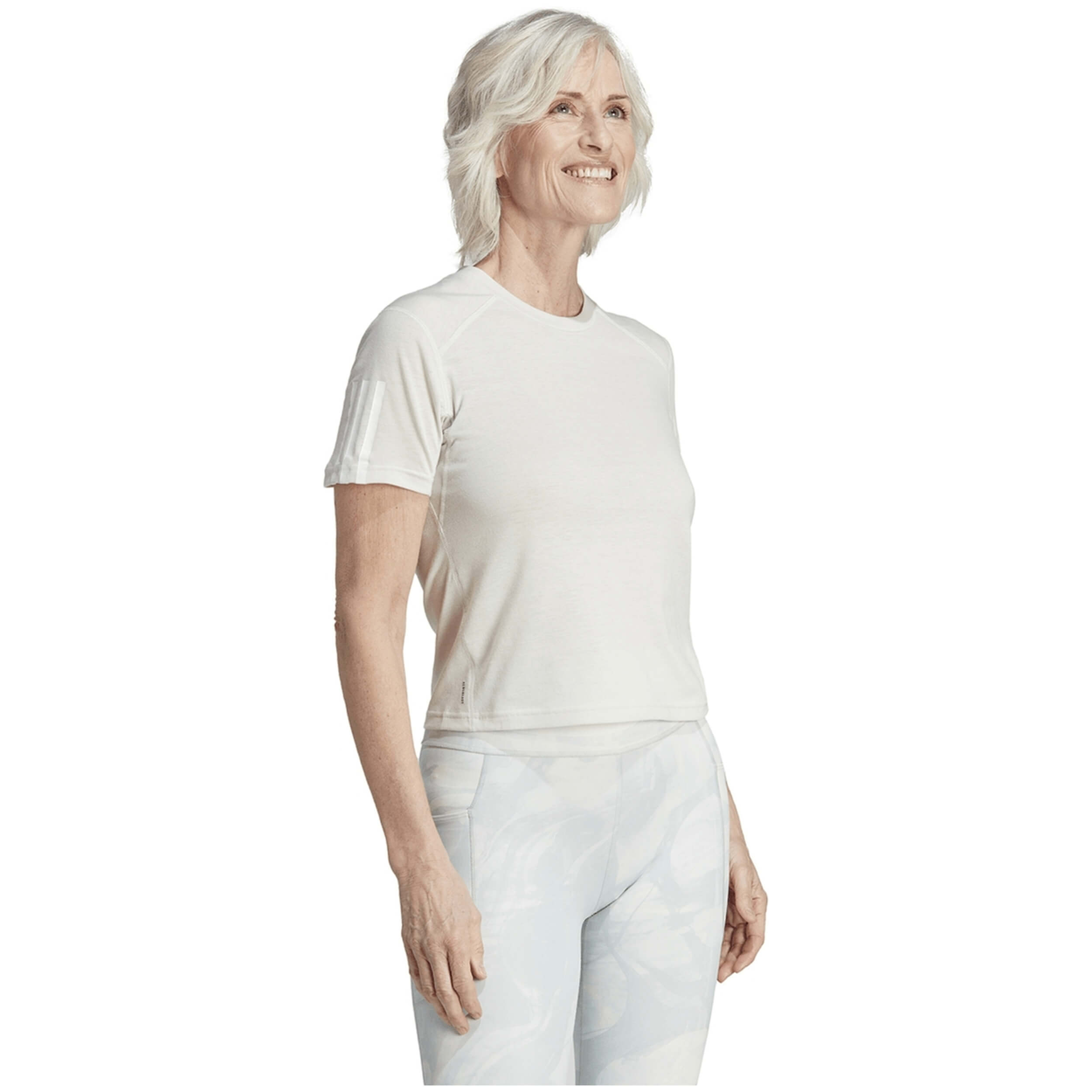 Camisetas De Manga Corta Adidas modelo IM5027 para Mujer en color Beige